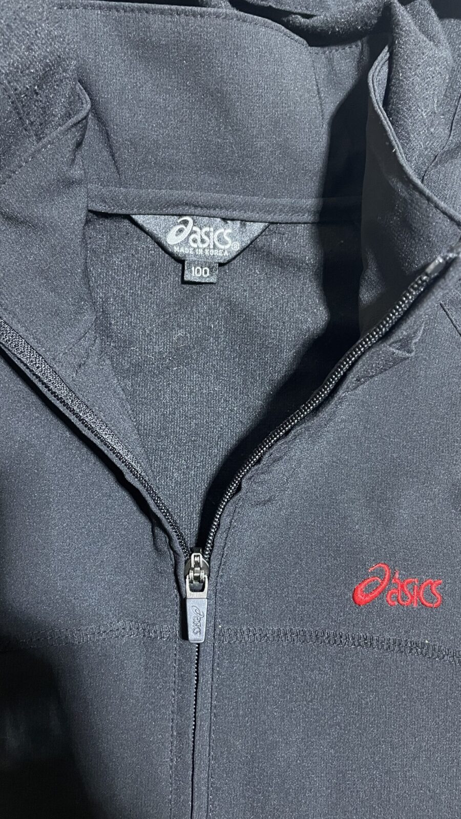 Asics Hooded Softshell Winter Jacket Black Unisex Outdoor Sports M