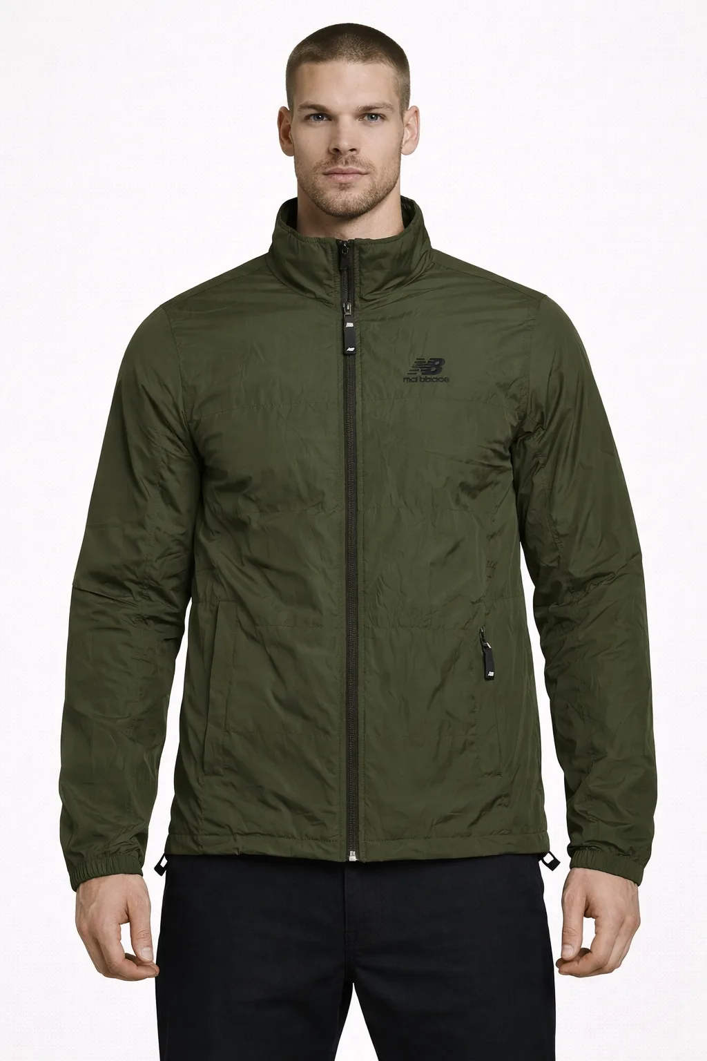 New Balance Olive Green Lightweight Jacket Body Fit S