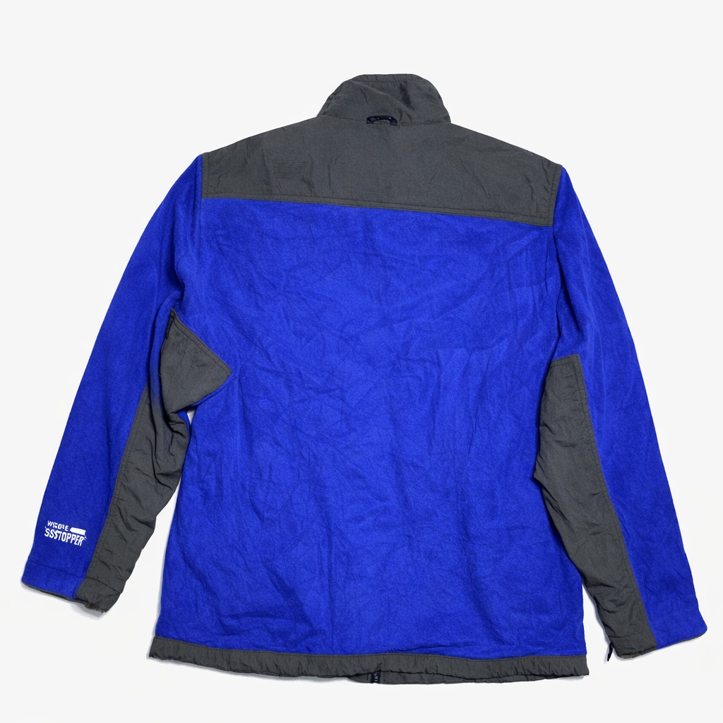The North Face Summit Series Blue Fleece Jacket | Windstopper | Size L
