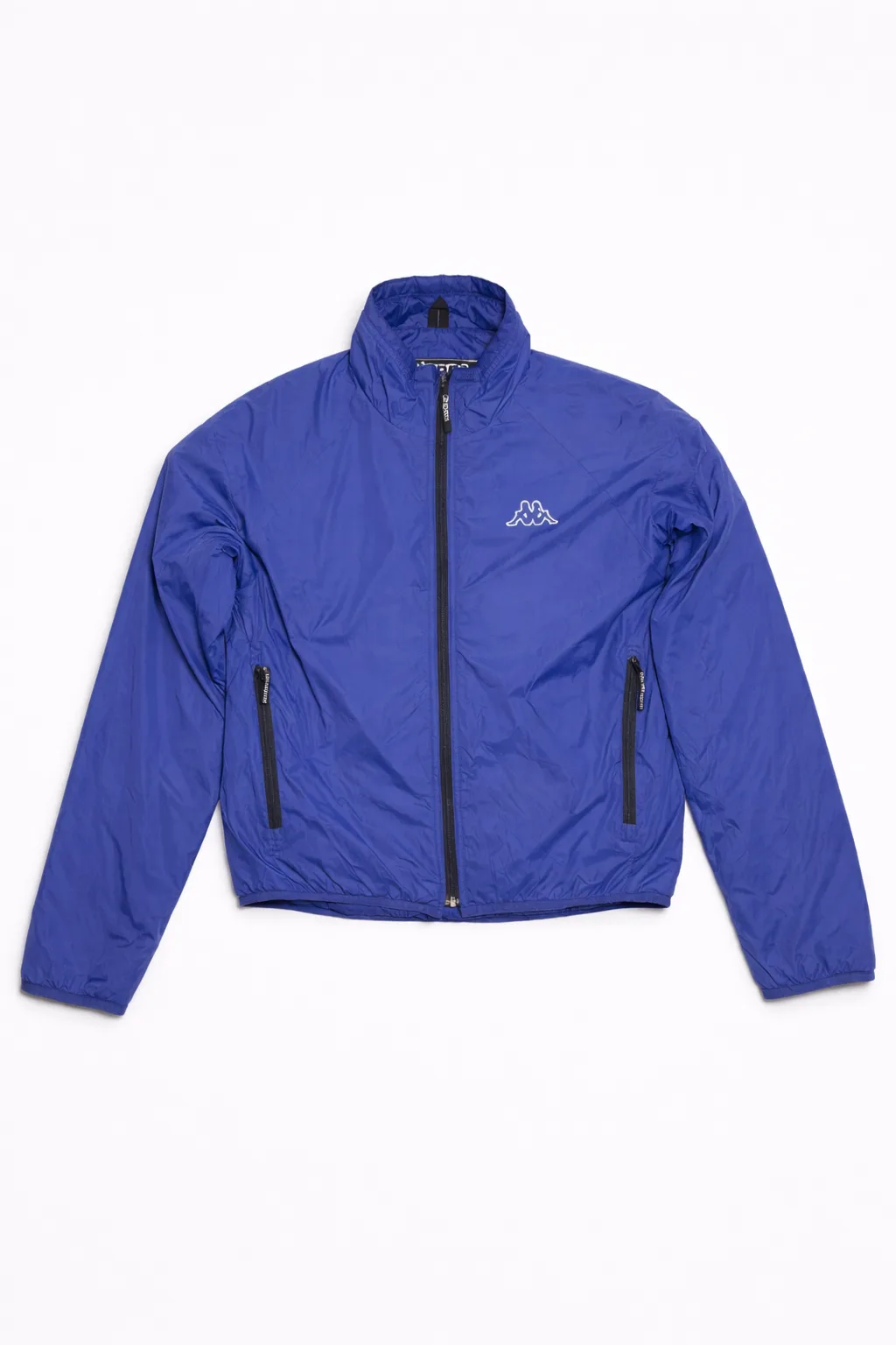 Kappa Royal Blue Lightweight Puffer Jacket – Zip Front | Size M