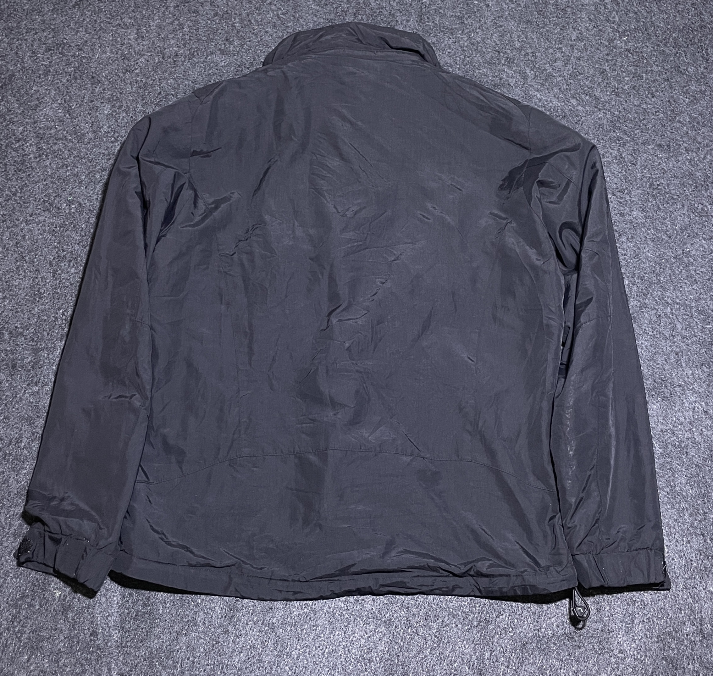 New Balance Black Windbreaker Jacket Size Xl Lightweight Waterproof