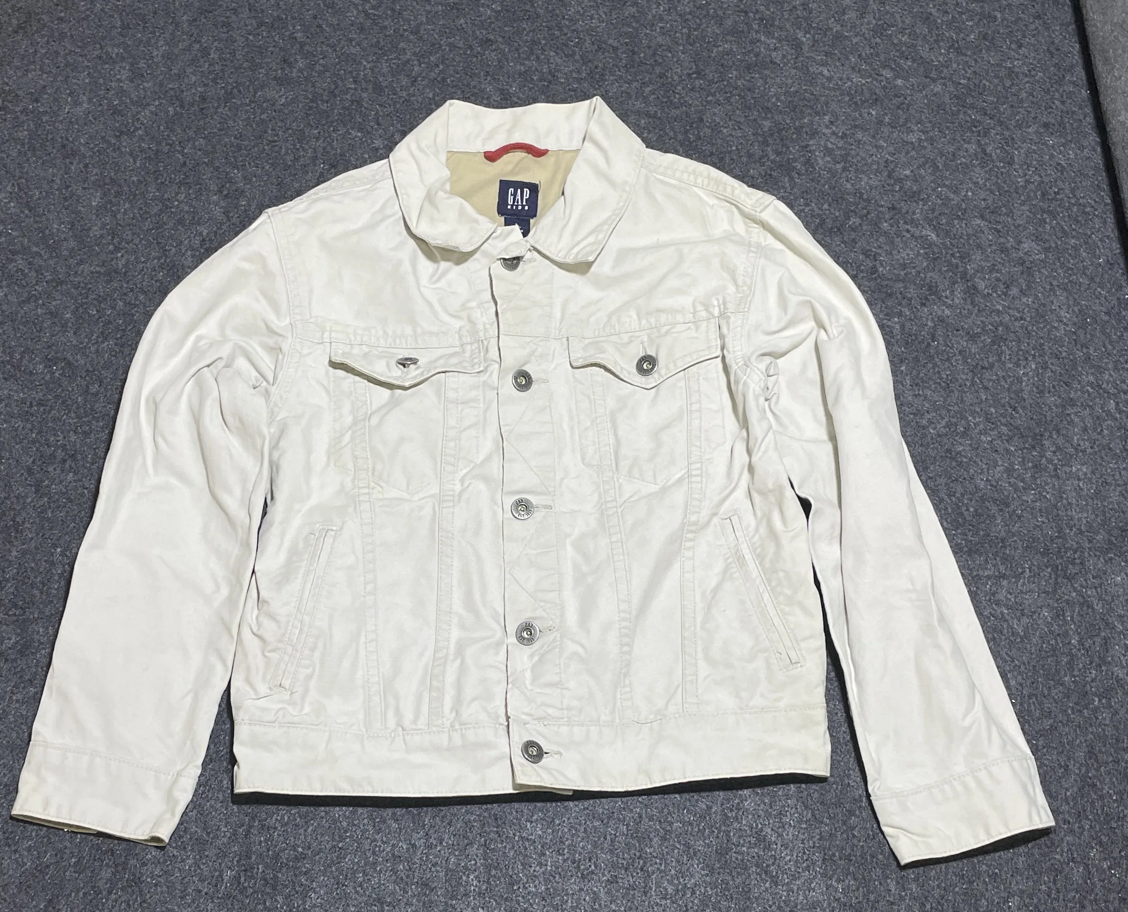 GAP White Denim Jacket Xs Off White
