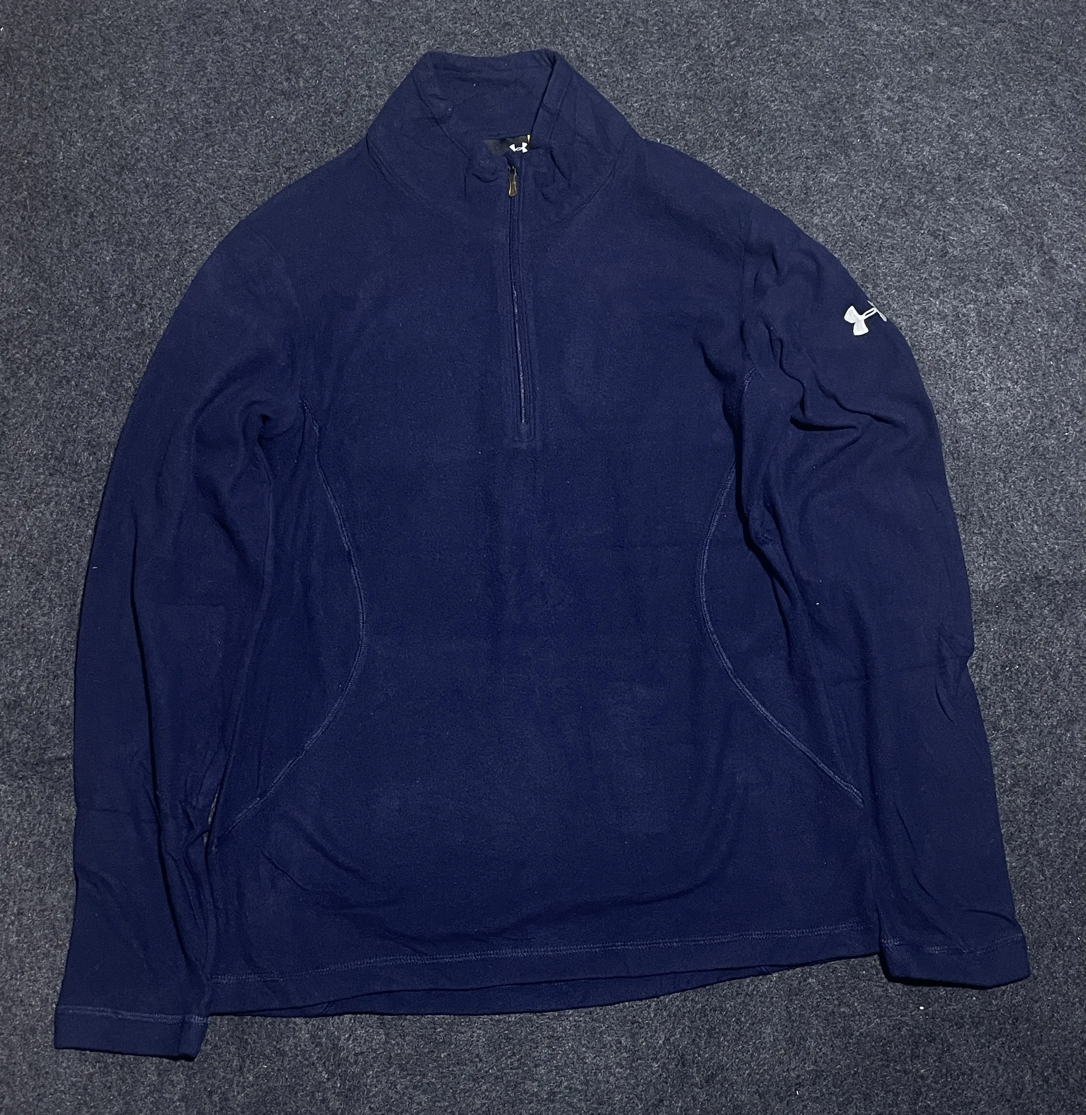 Under Armour Women’S Fleece Sweater Navy Blue Size S