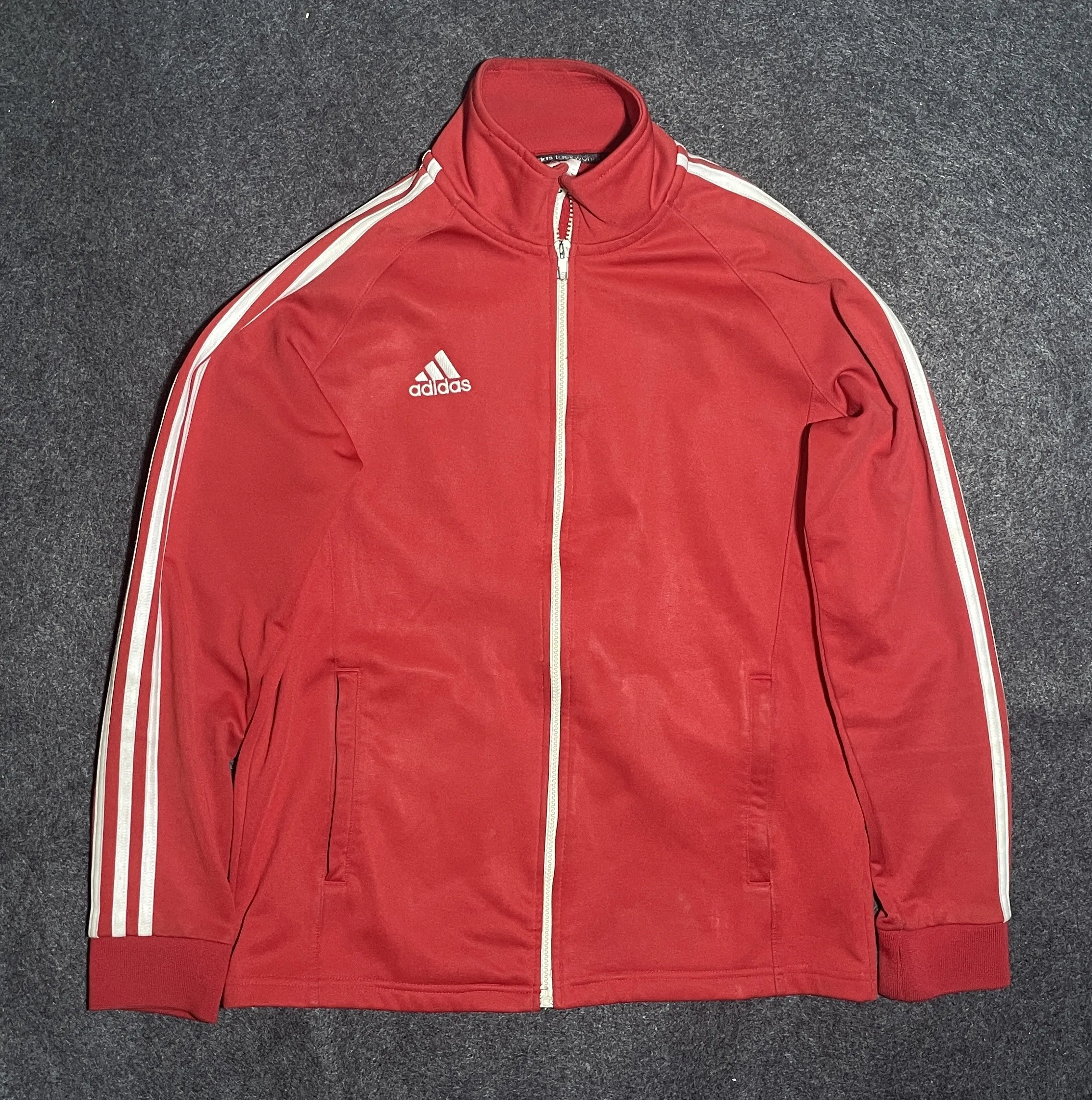 Adidas Climewarm Winter Track Jacket Red M