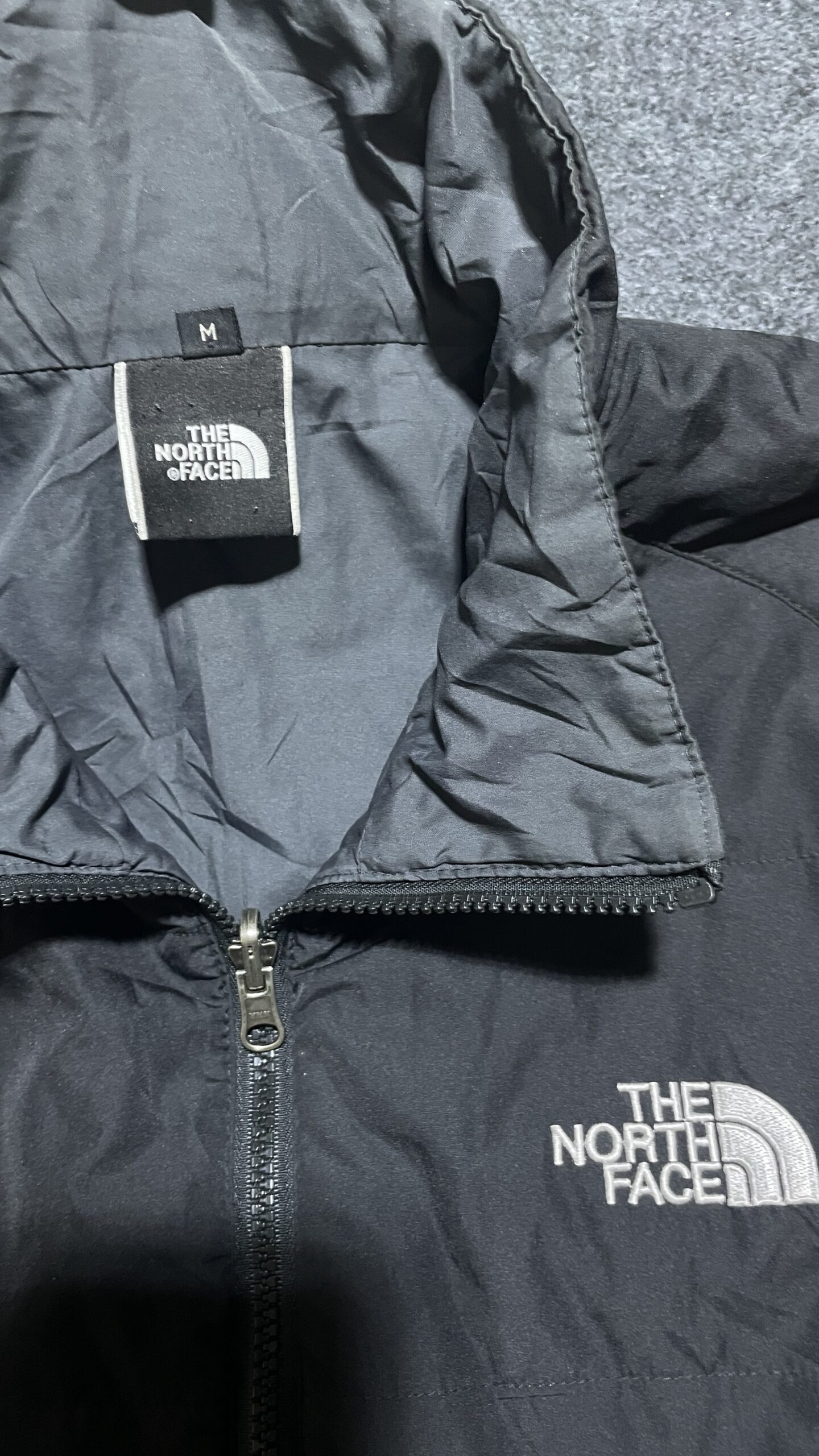 The North Face Winter Jacket Lite Weight Black Size L