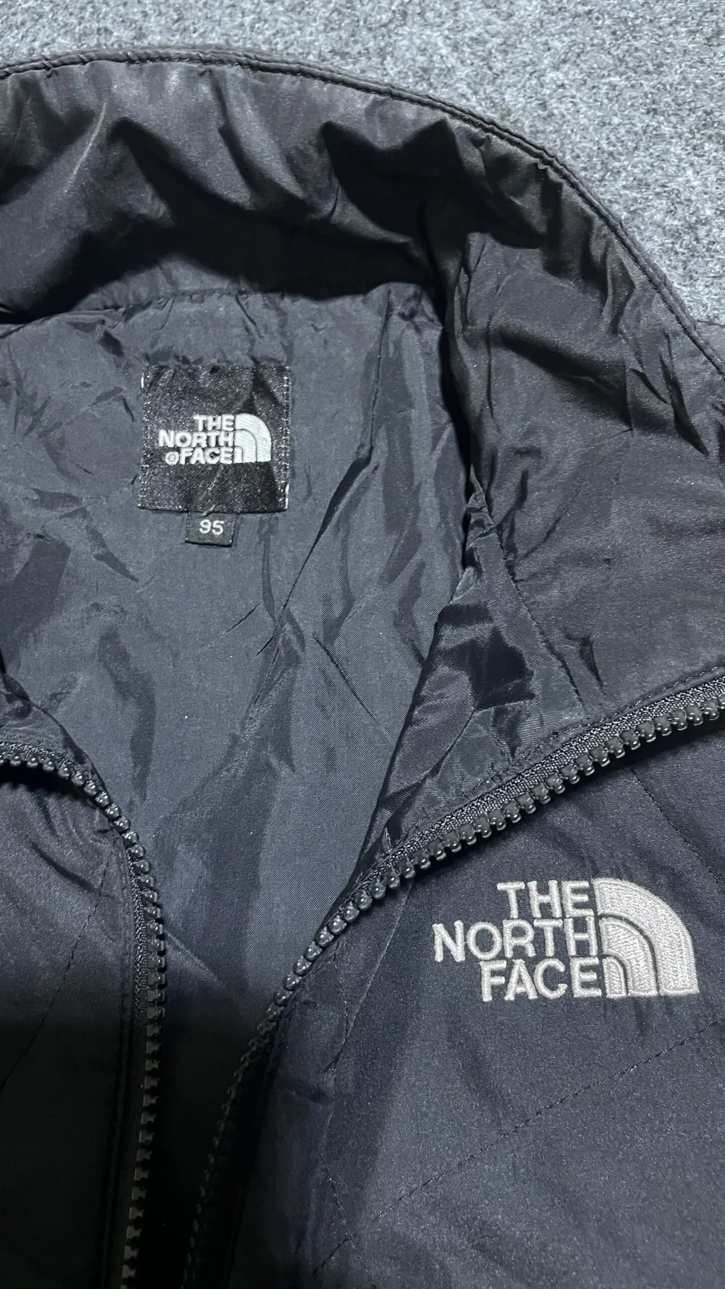 The North Face Puffer Jacket Black Size S