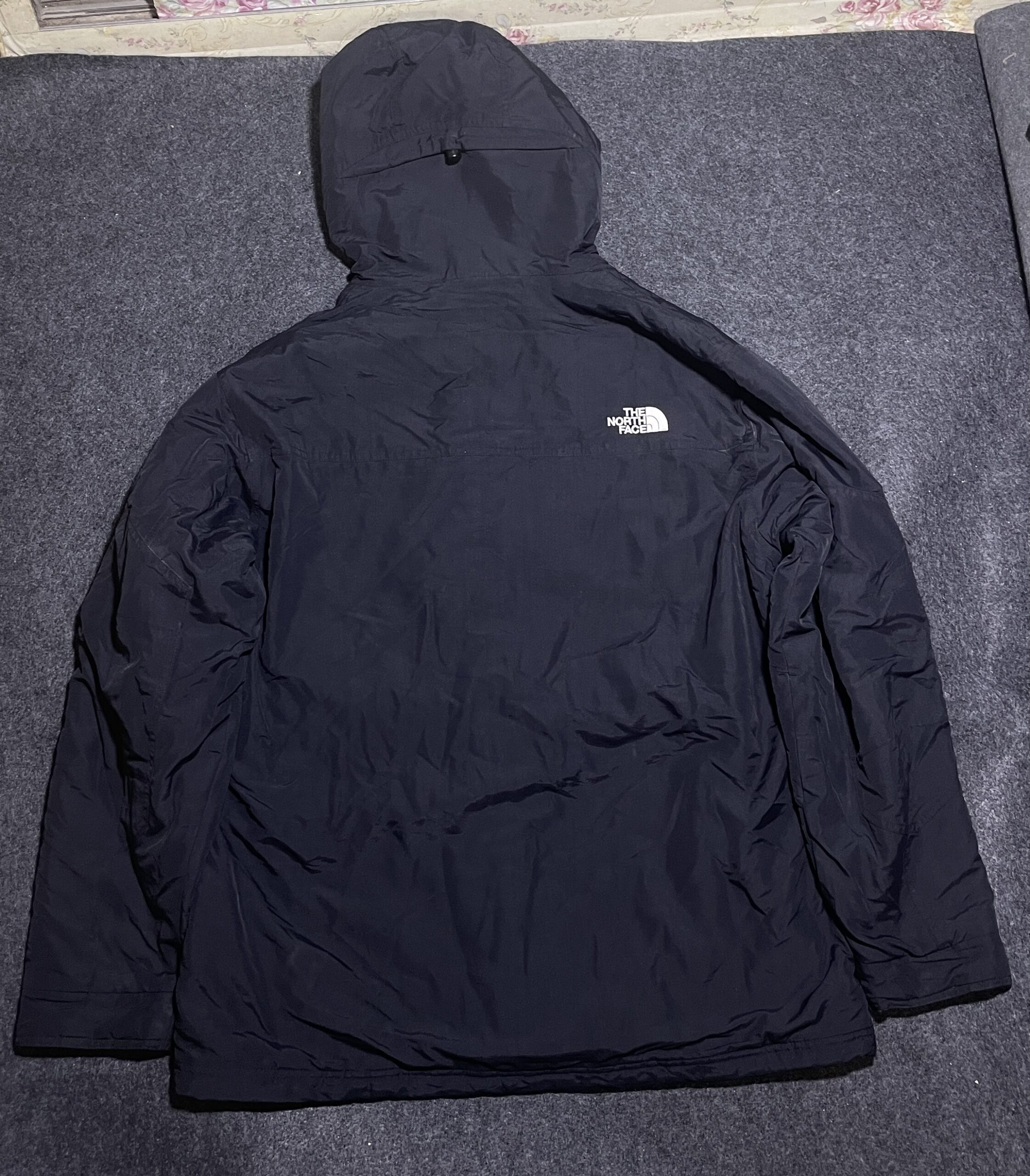 The North Face Hooded Winter Jacket Black Xxl