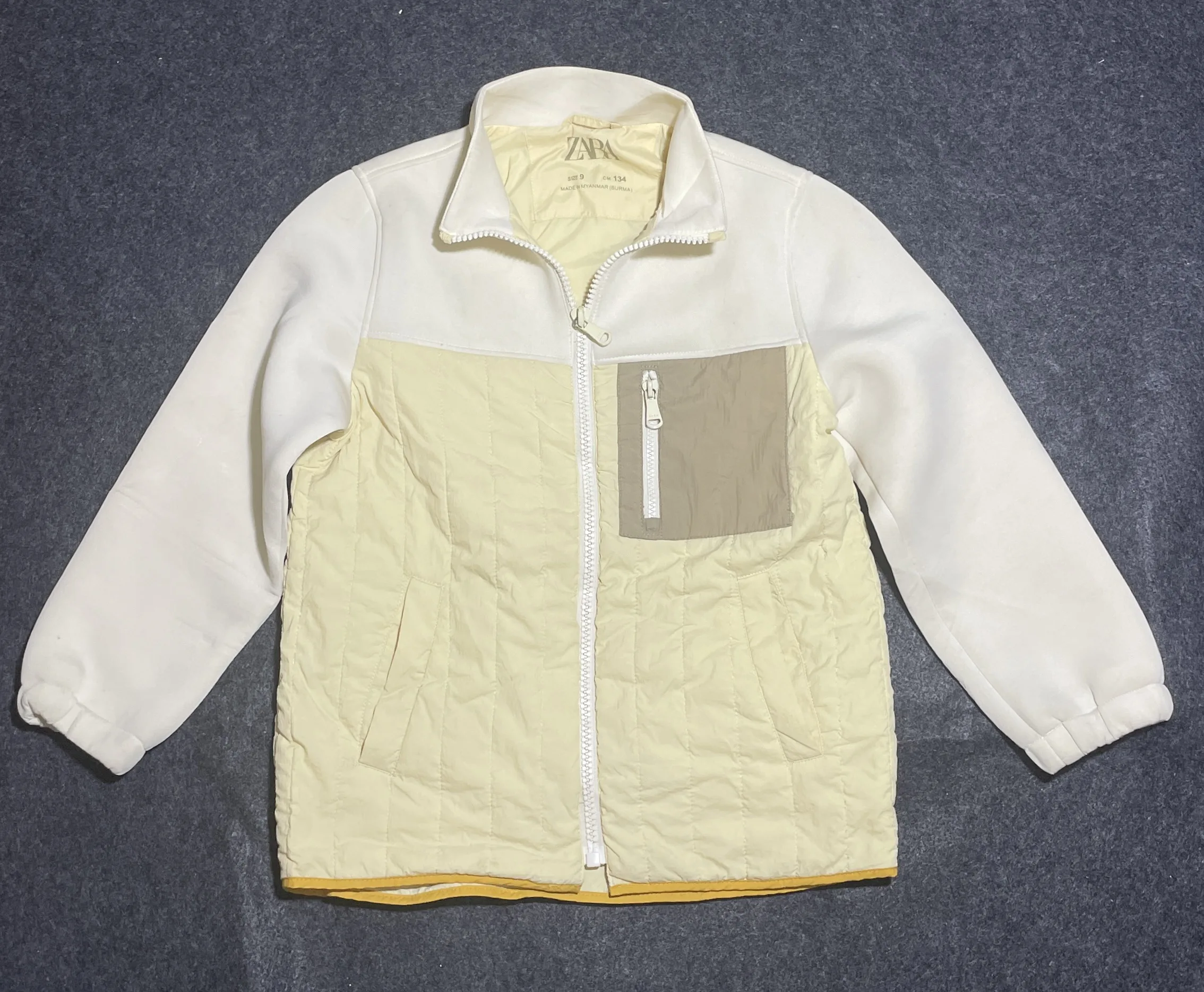 Zara Puffer Lite Weight Jacket Xs