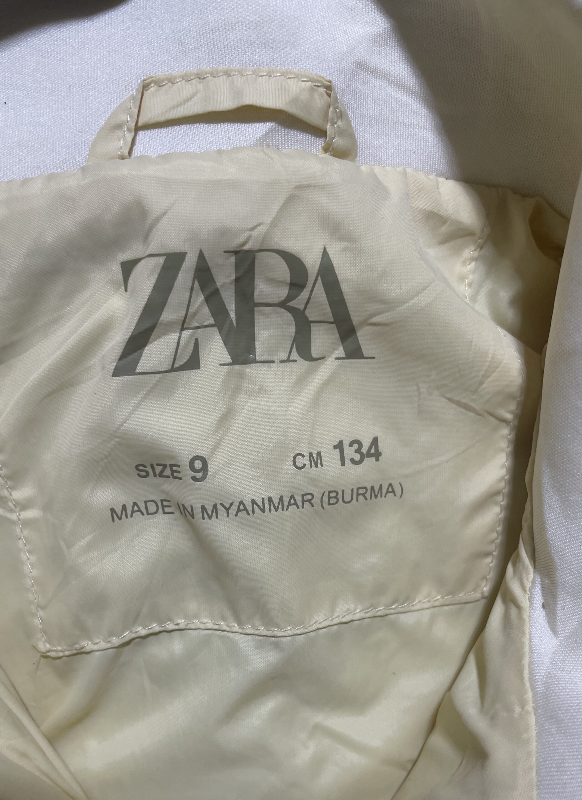 Zara Puffer Lite Weight Jacket Xs