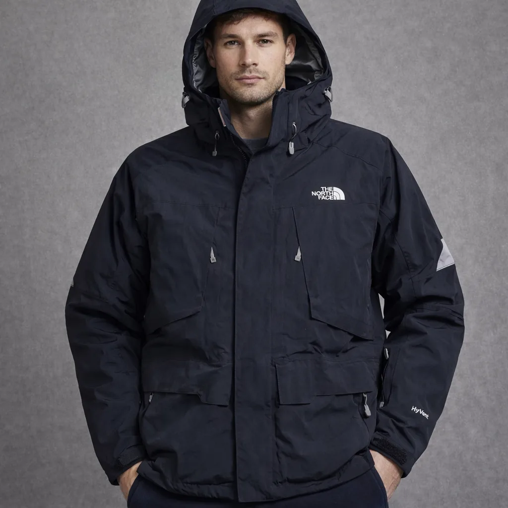 The North Face Prodigy HyVent Hooded Jacket XL Waterproof Winter | Shoulder & Elbow Protection