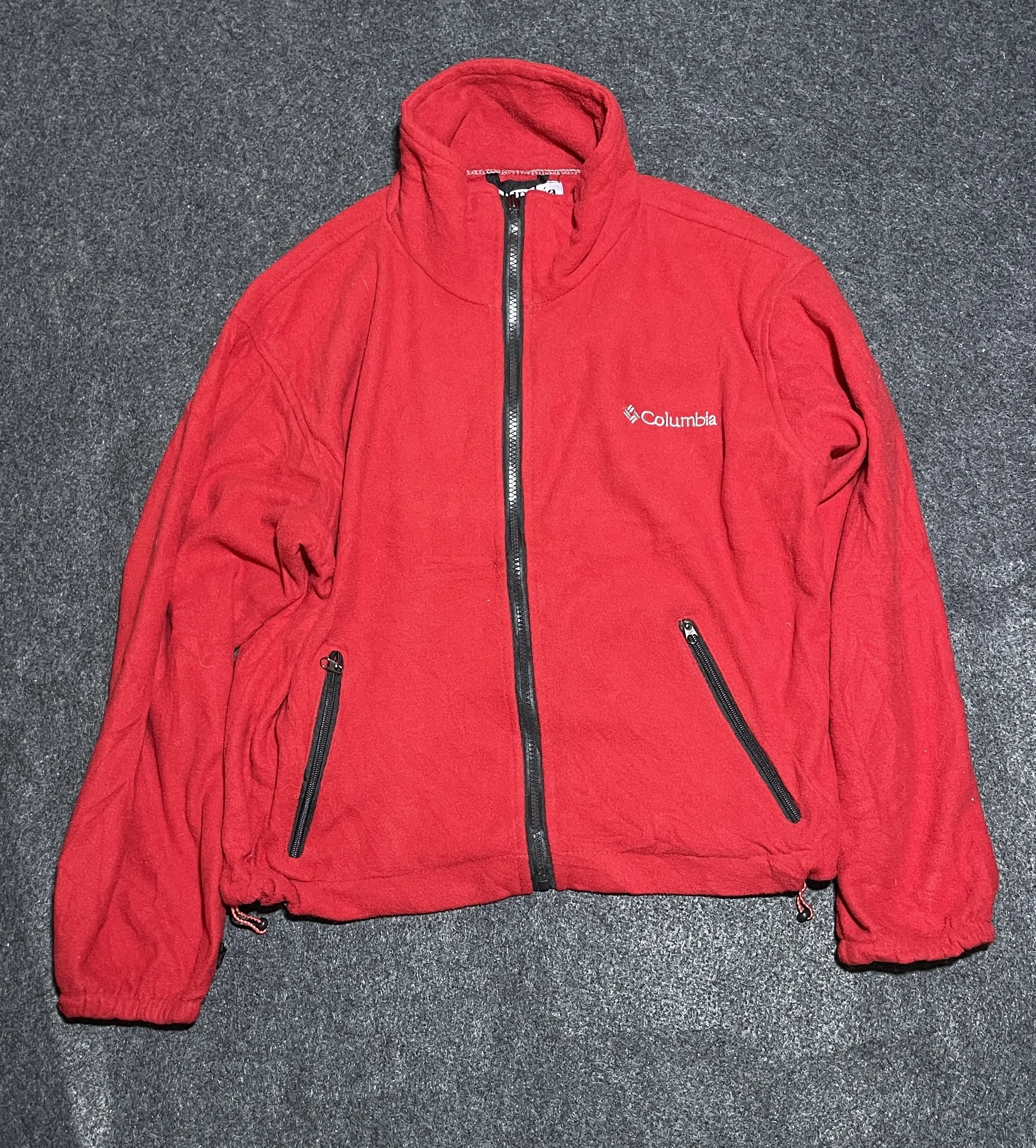 Columbia Interchange Fleece Jacket Red -L