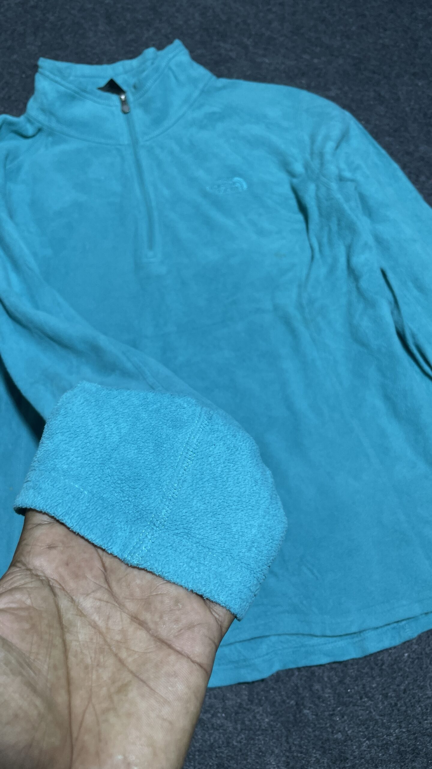 The North Face Women’s Fleece Sweater Sky Blue-L