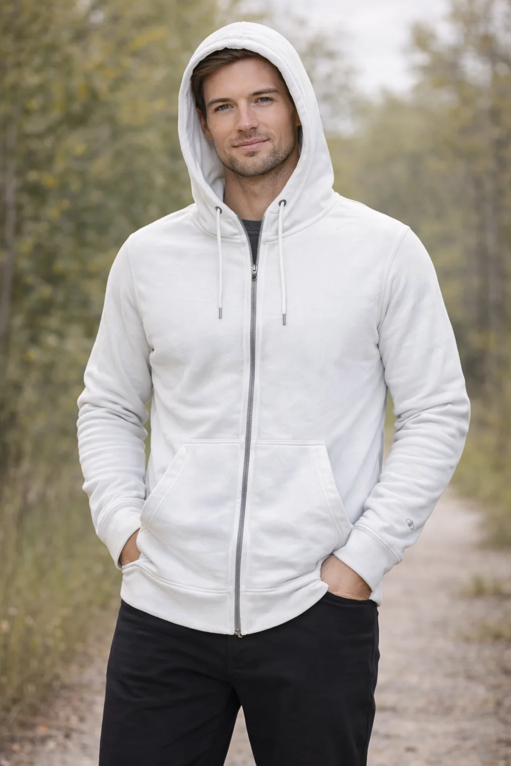Champion Performance Hoodie Cotton White S