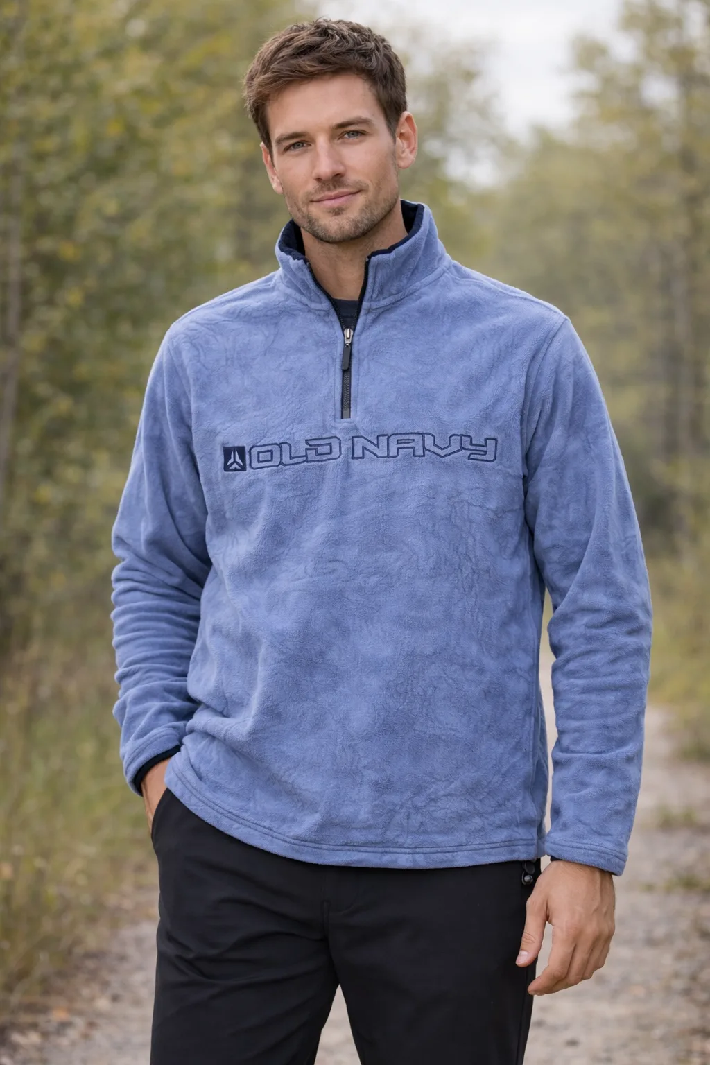 Old Navy Fleece Sweater Blue L