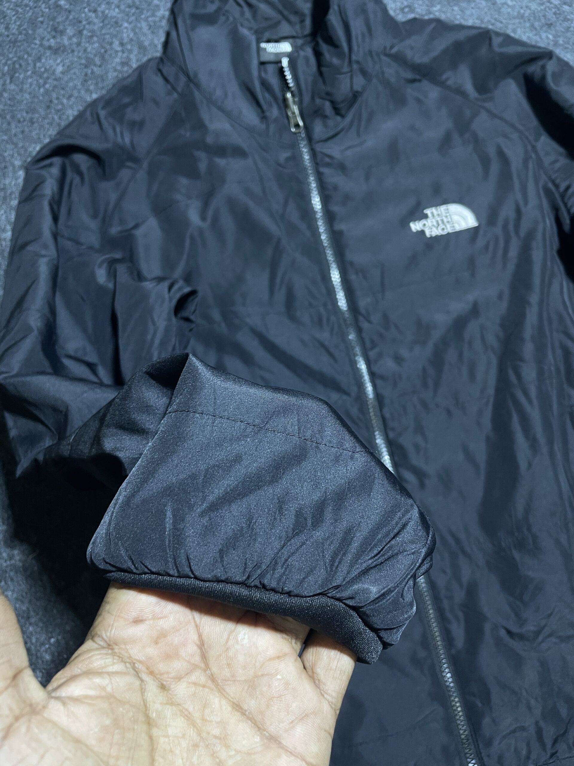 The North Face Puffer Jacket Black Xl