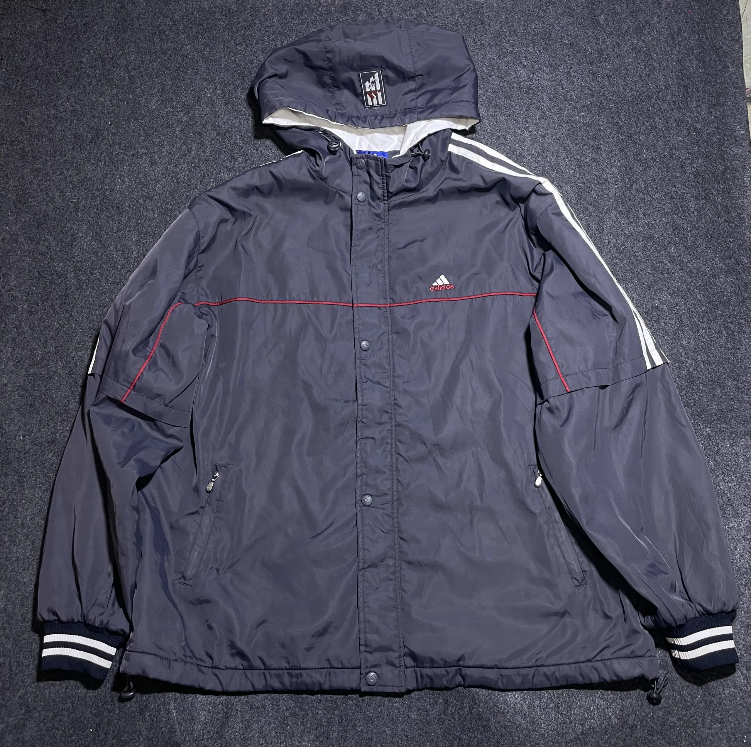 Adidas Winter Jacket Navy Blue Xxl