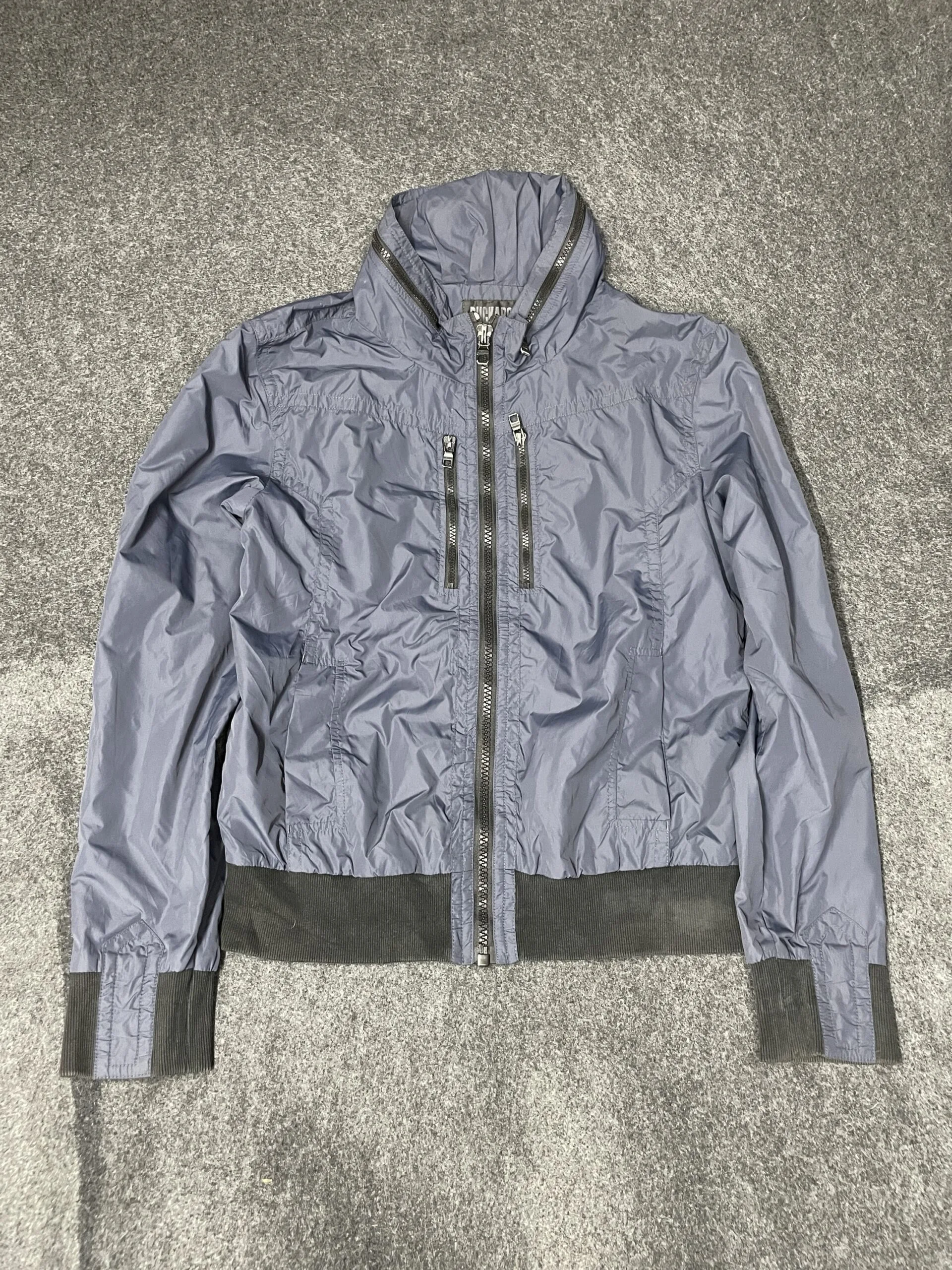 Buckaro Jeans Vintage Bomber Jacket Navy Blue L