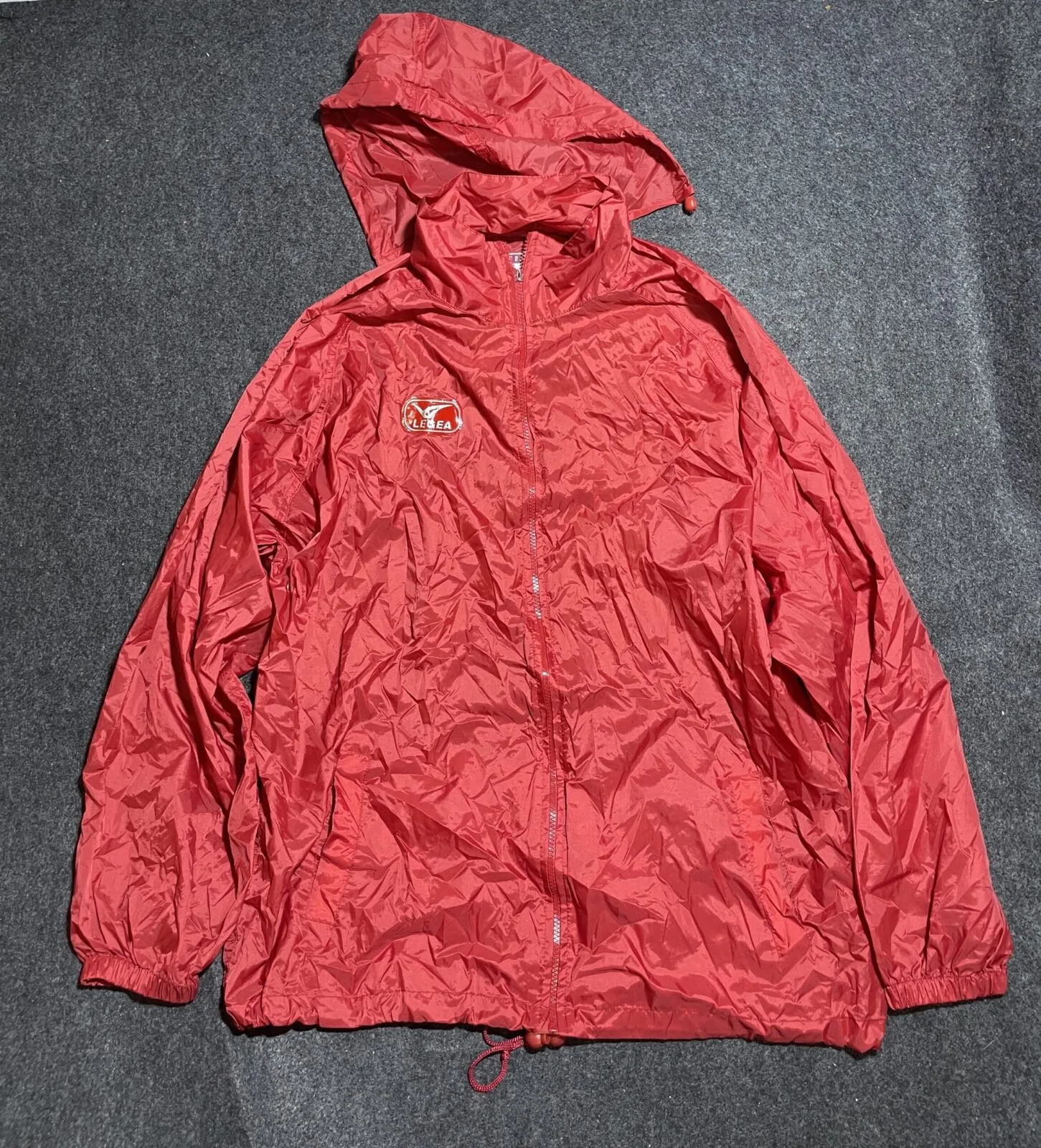 Legea Windcheater Jacket Red Xxl Made In Usa