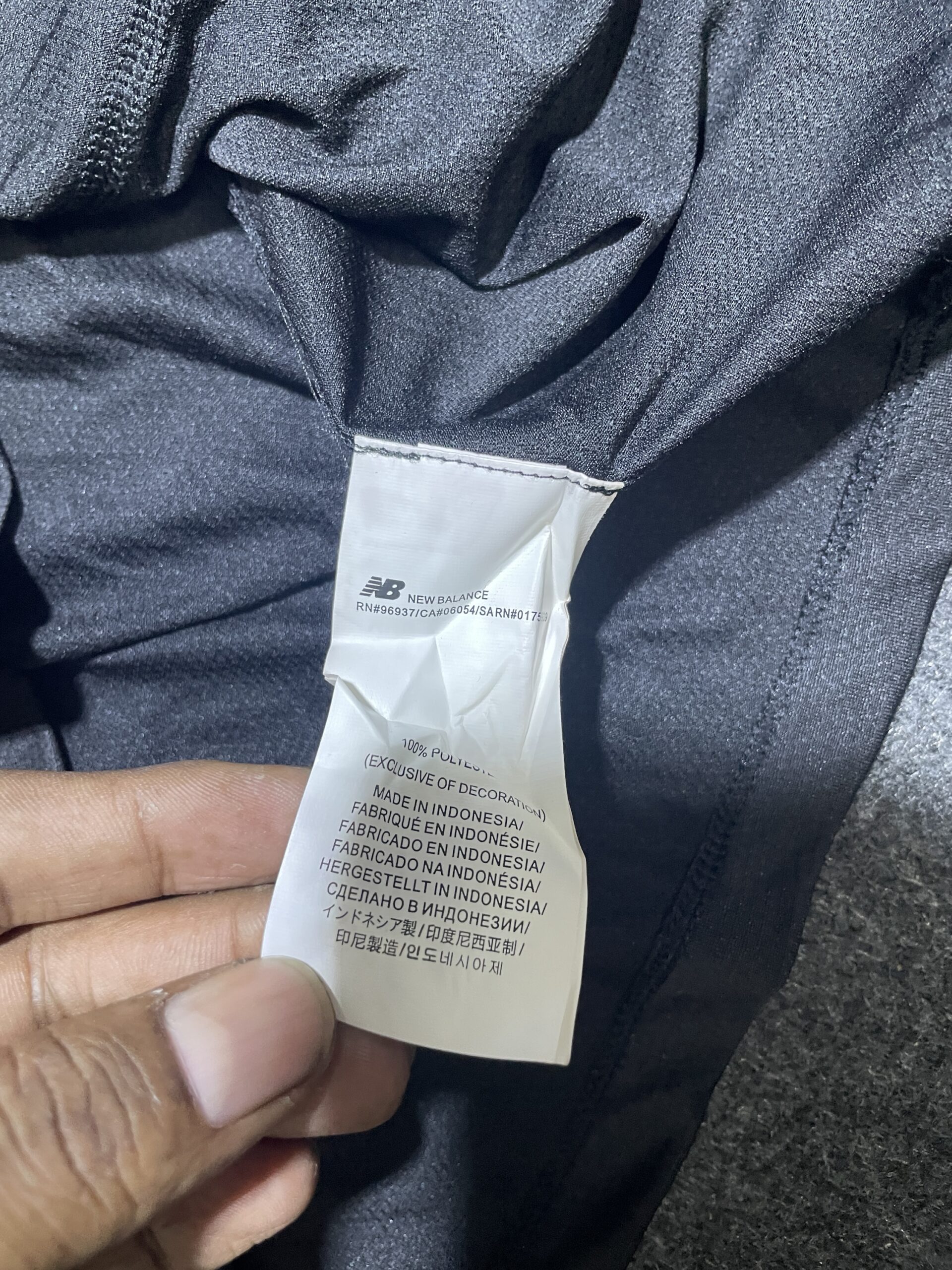 New Balance Dry Sports Tshirt Black Xl