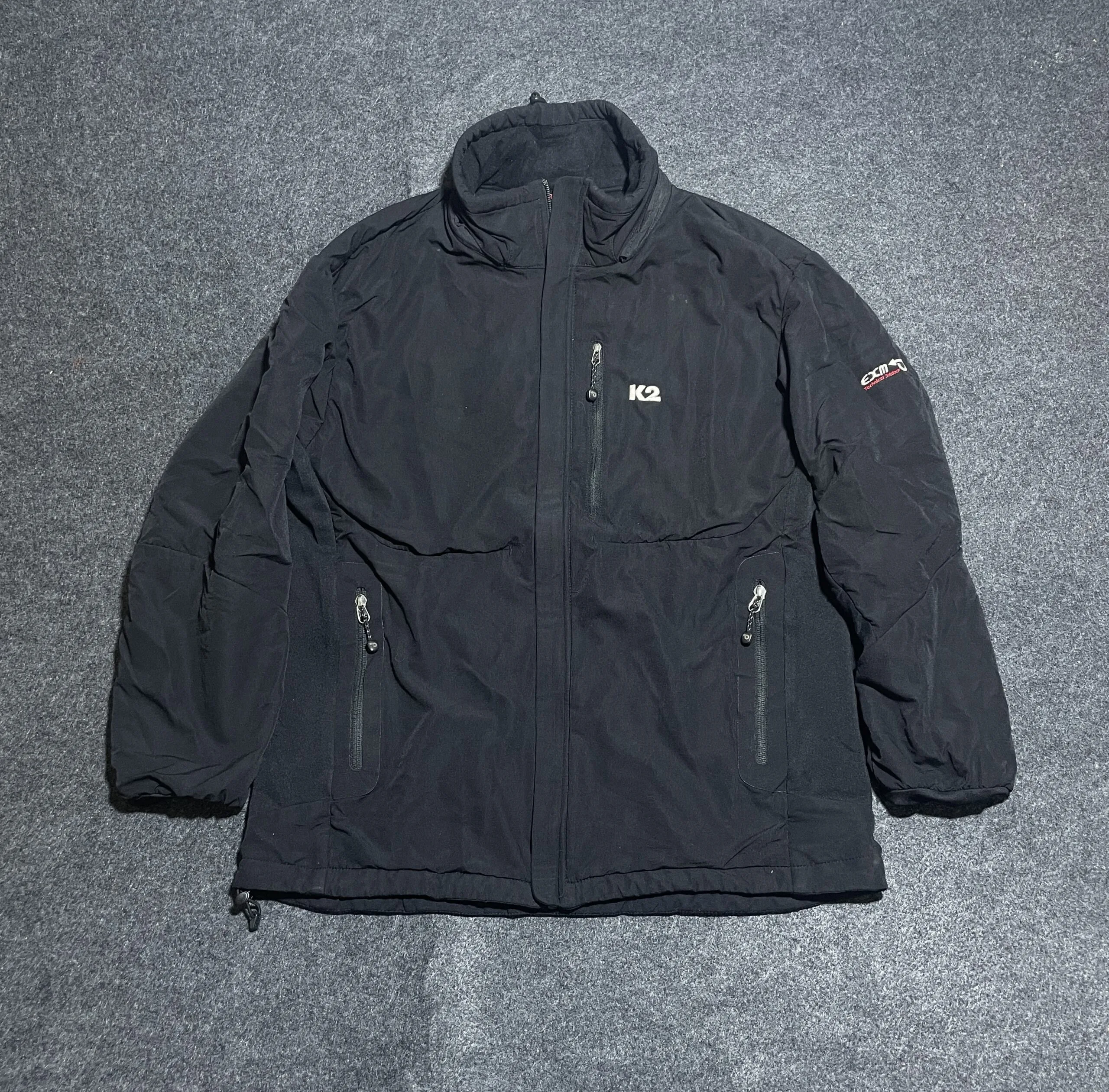 K2 Outdoor Wind Stopper Winter Jacket Black L