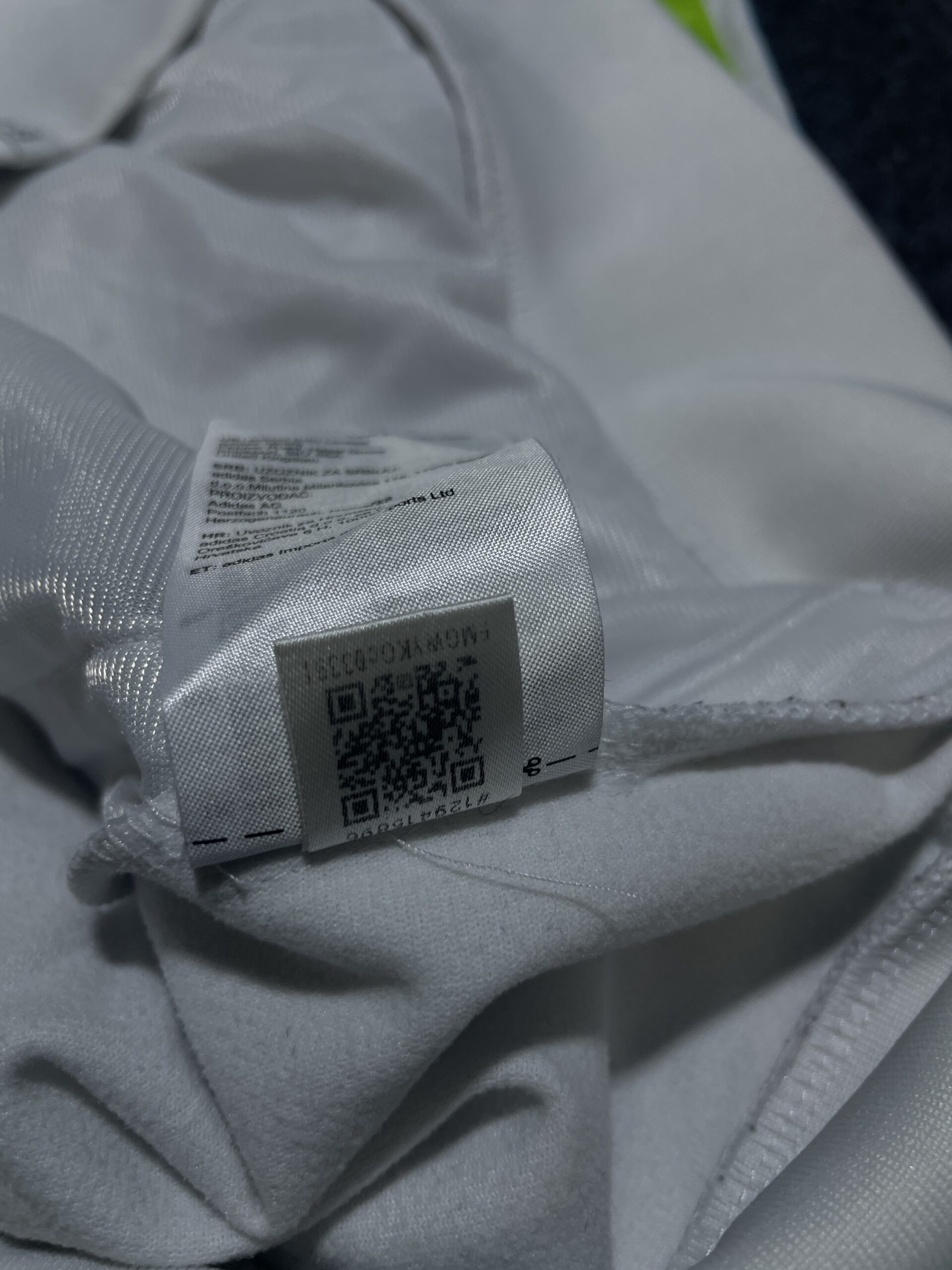 Adidas Men’s Track Jacket Xxl White Excellent Condition