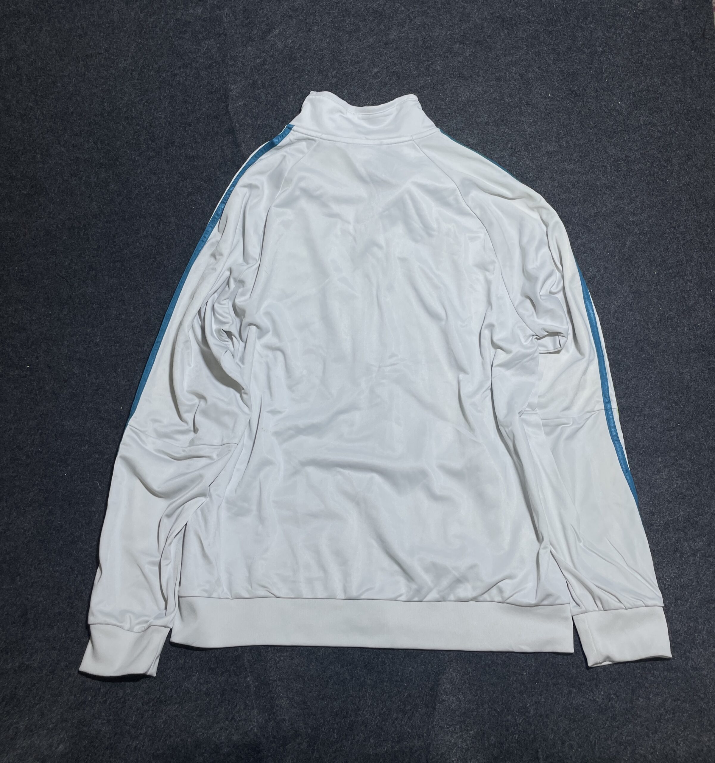 Adidas Men’s Track Jacket Xxl White Excellent Condition