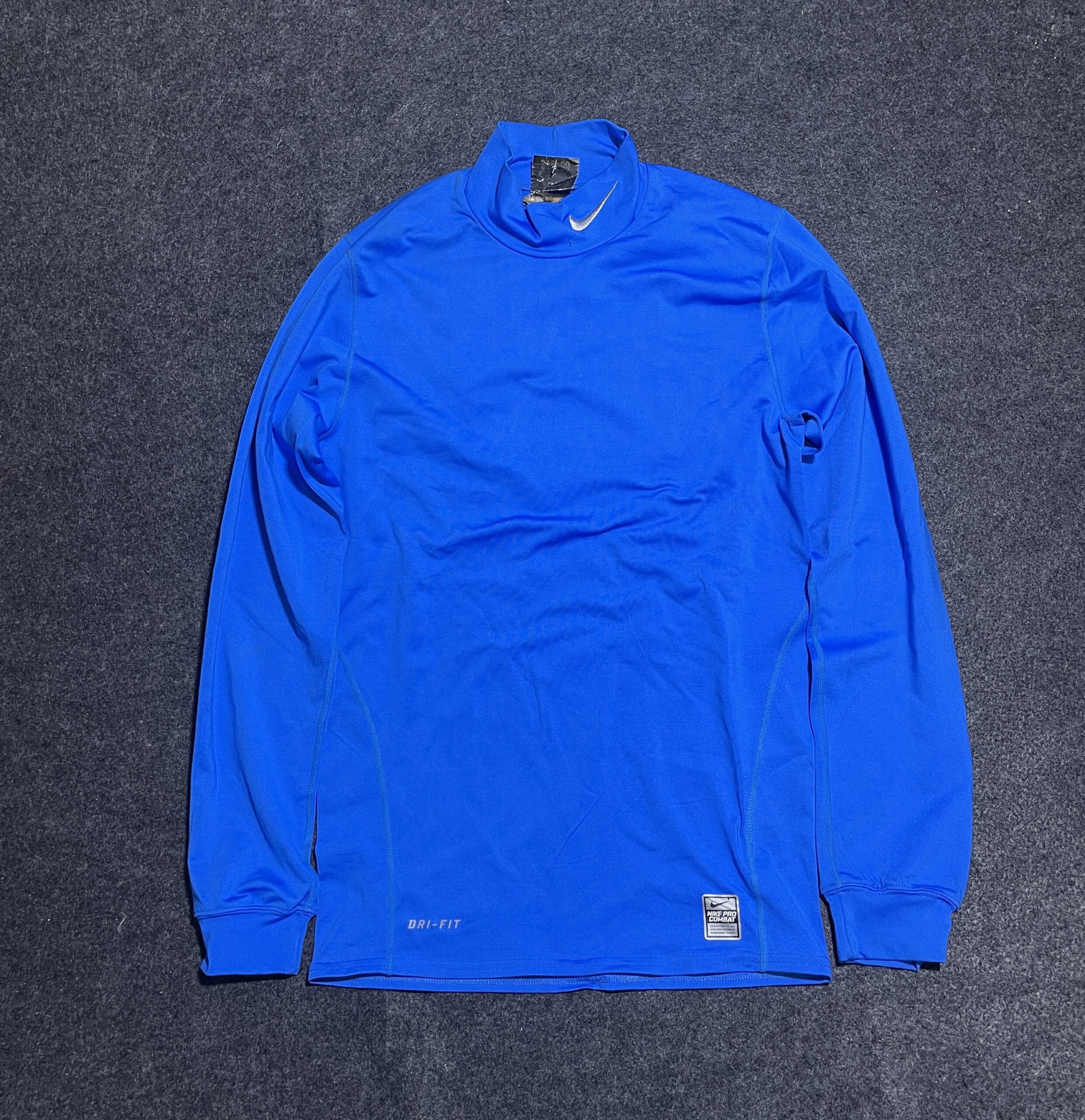 Nike Pro Combat Dri Fit Compression Blue S Excellent Condition