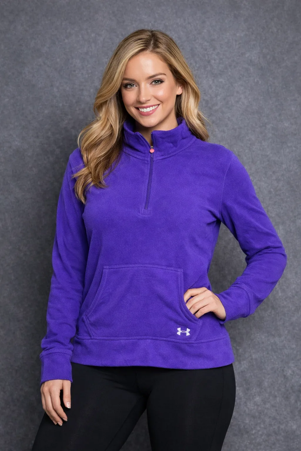 Under Armour Women’s Fleece Sweater Purple M