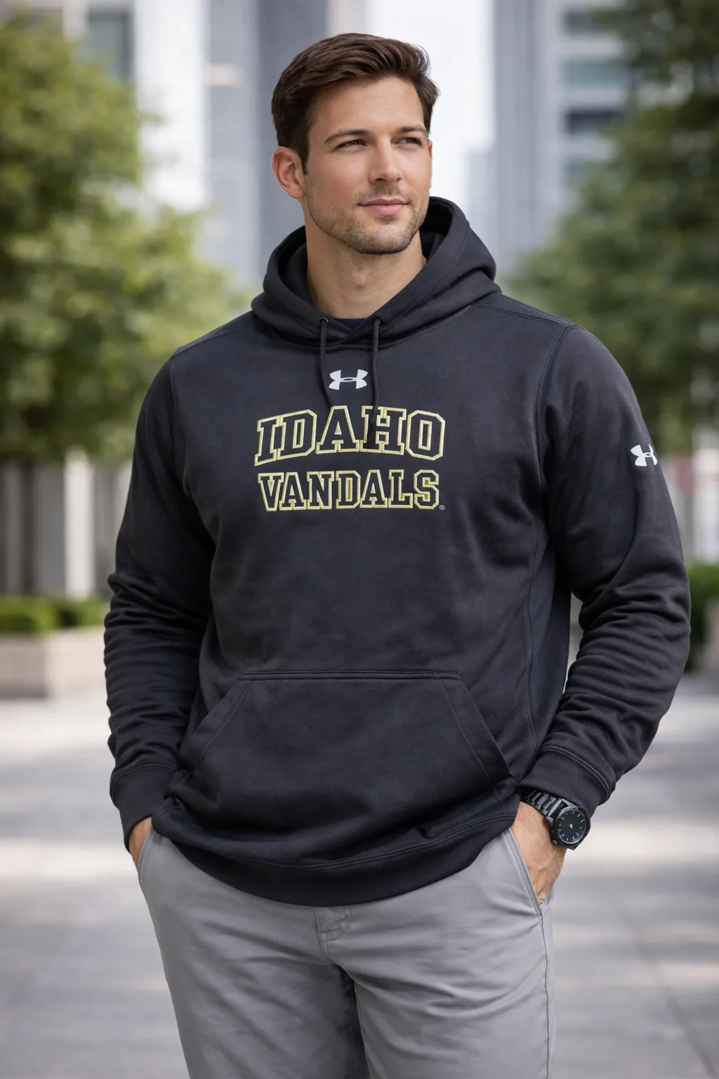 Under Armour Coldgear Hoodie Black XL