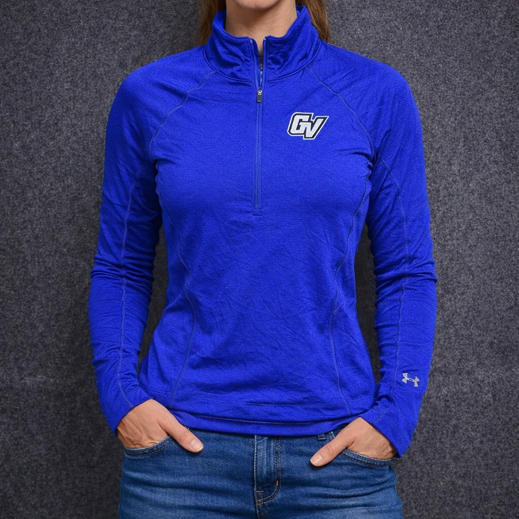 Under Armour Coldgear Athletic Body Fitted Tshirt Blue S