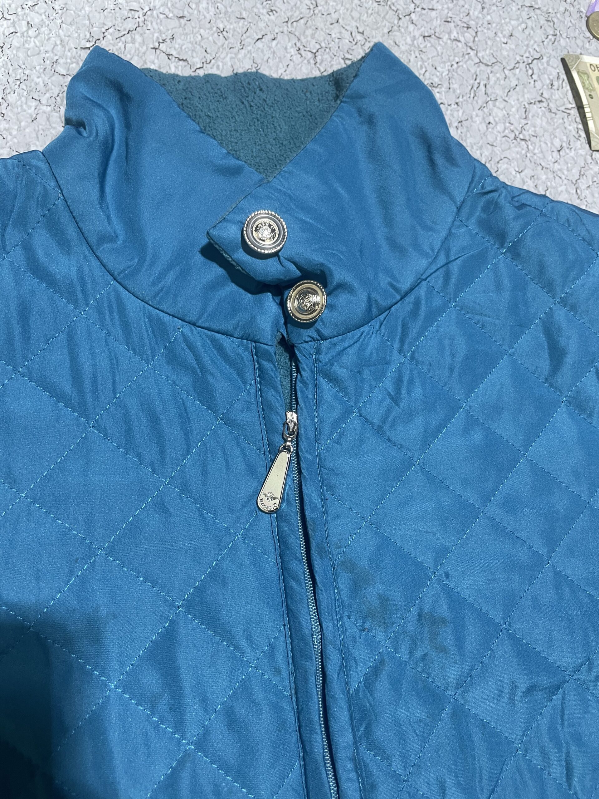 Ragello Quilted Teal Winter Jacket – Fleece Lined (Size 105 / Xl)