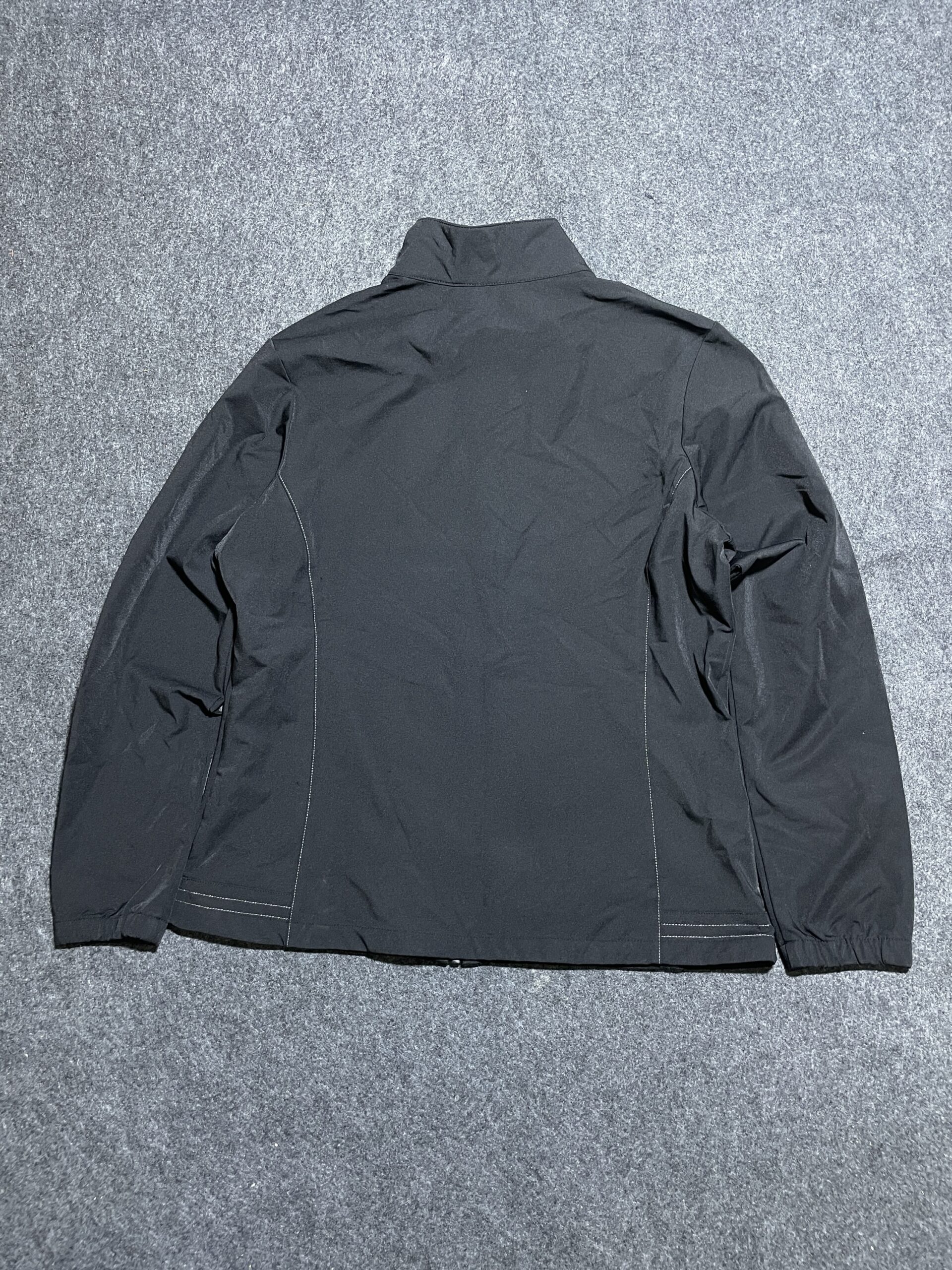 Asics Women’s Winter Track Jacket Black L Excellent Condition