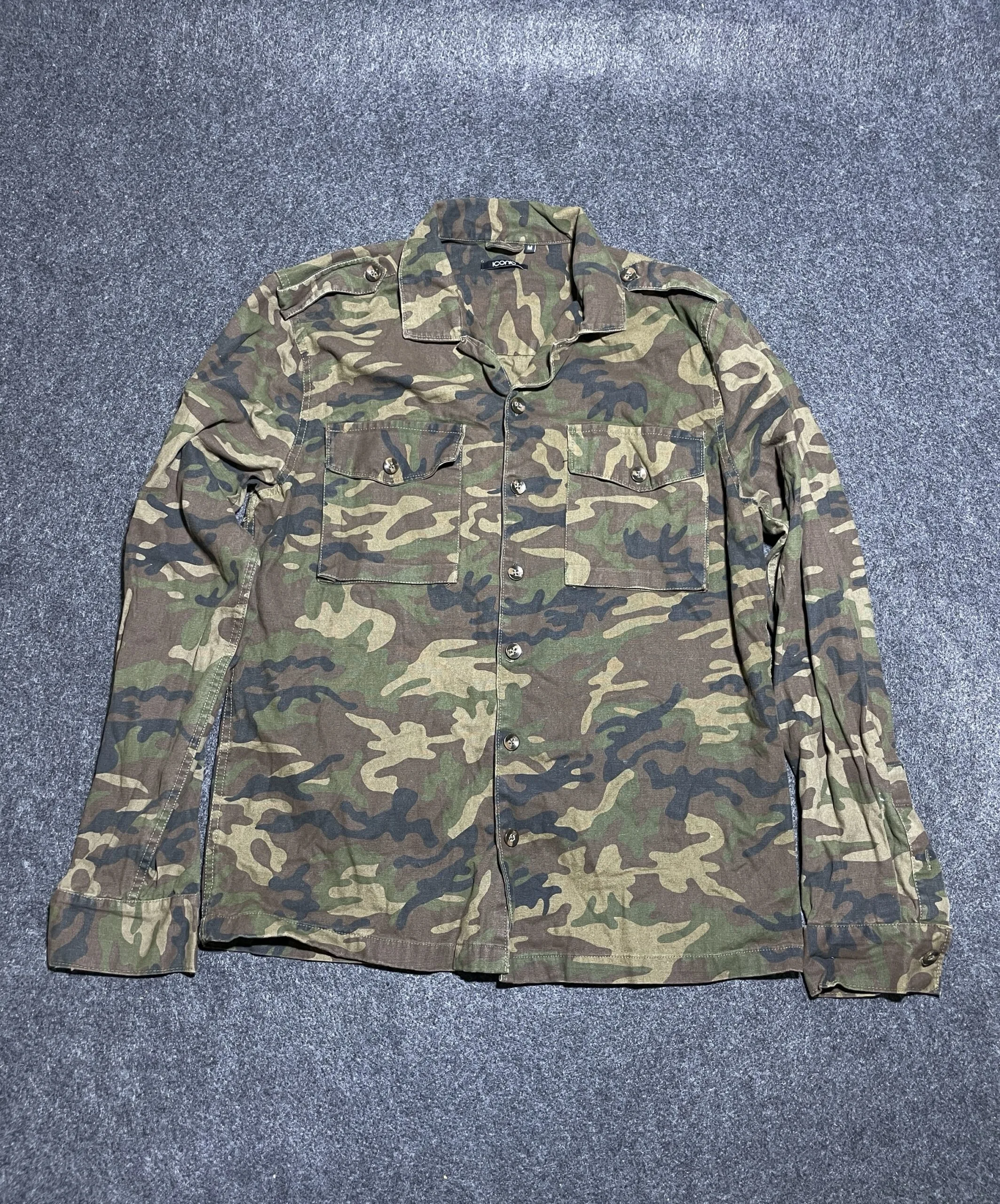 Iconic Military Style Shirt Xl