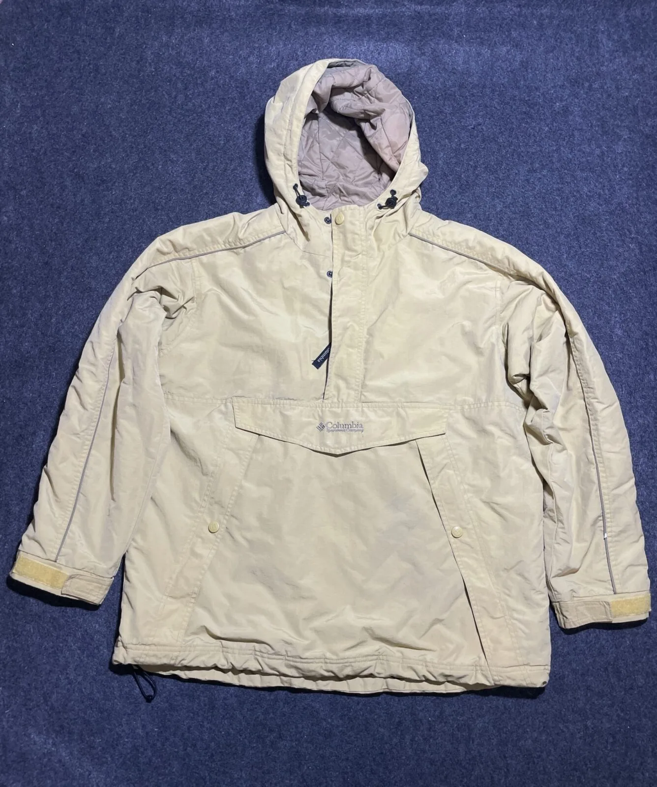 Columbia Vintage Winter Jacket 3Xl Yellow
