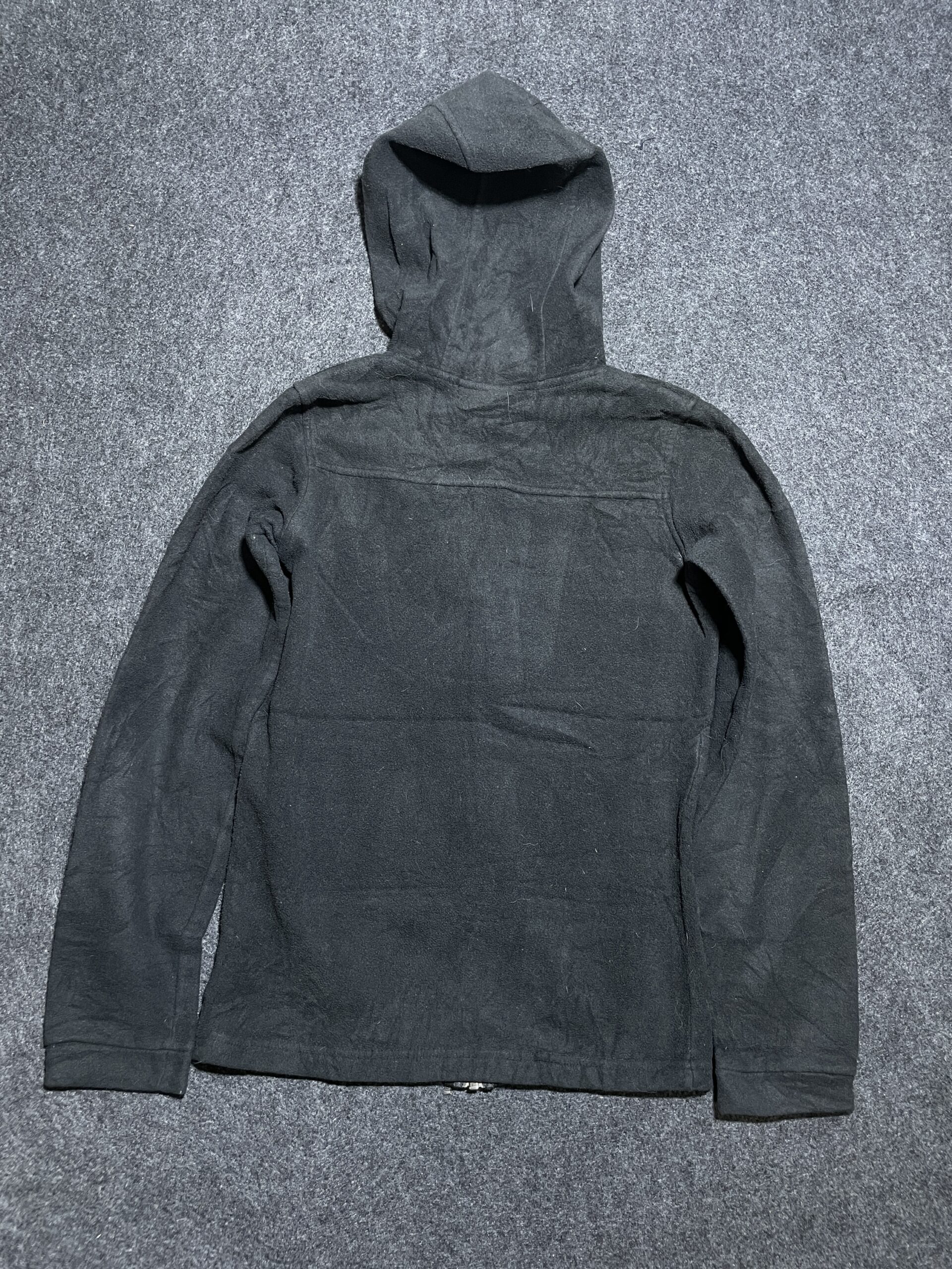 Columbia Hooded Fleece Jacket Black Xs Excellent Condition