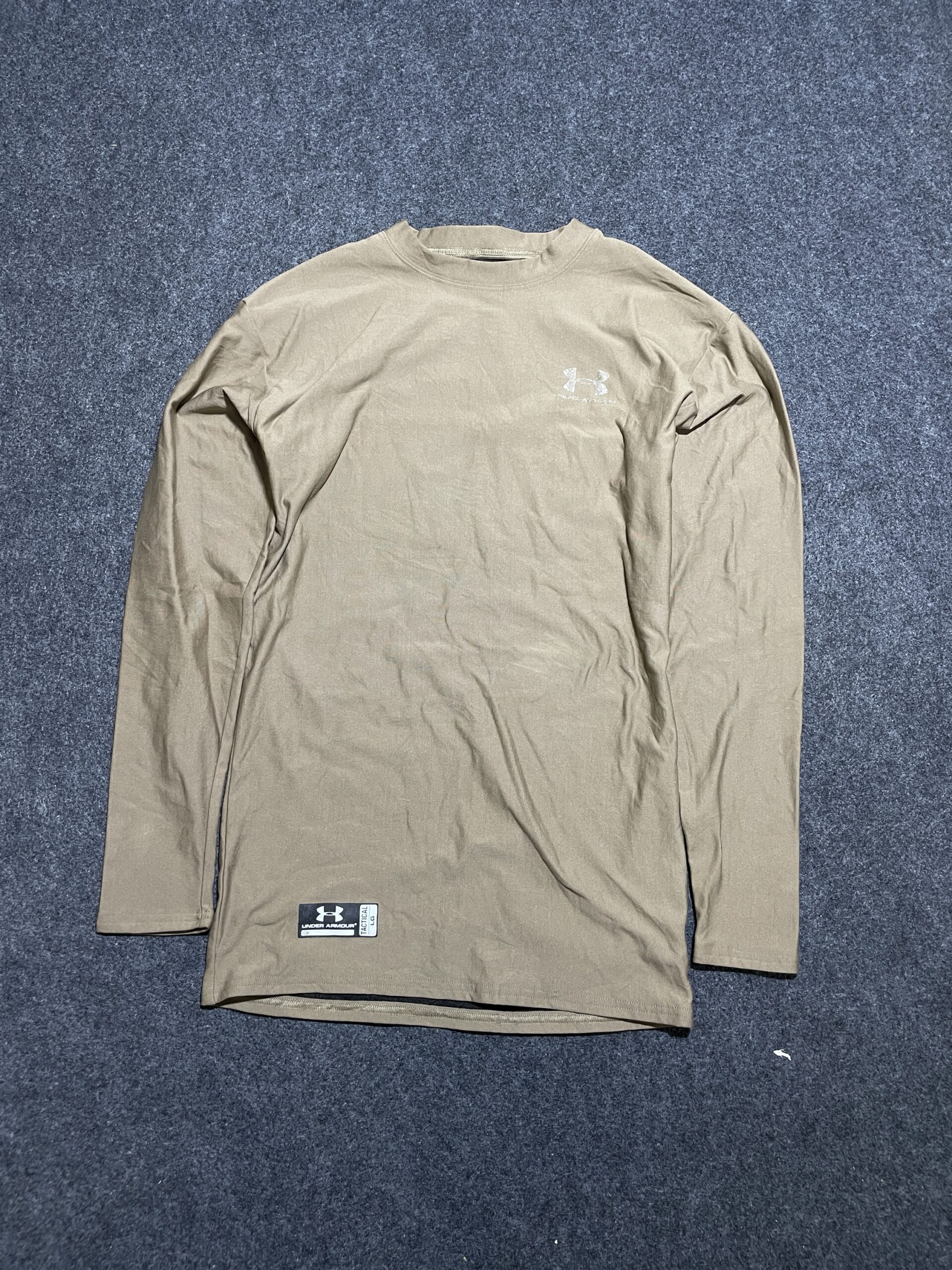 Under Armour Tactical Compression Tshirt Brown M