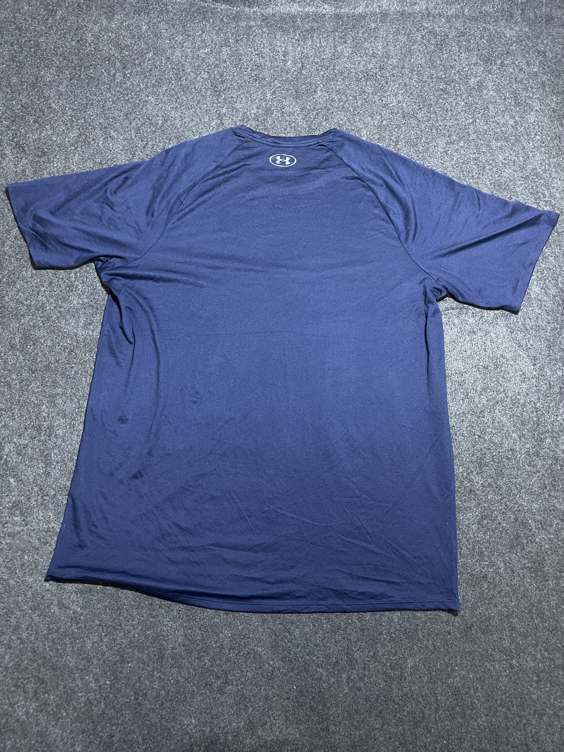 Under Armour The Tech Tee Mens Tshirt Blue Xxl Excellent Condition