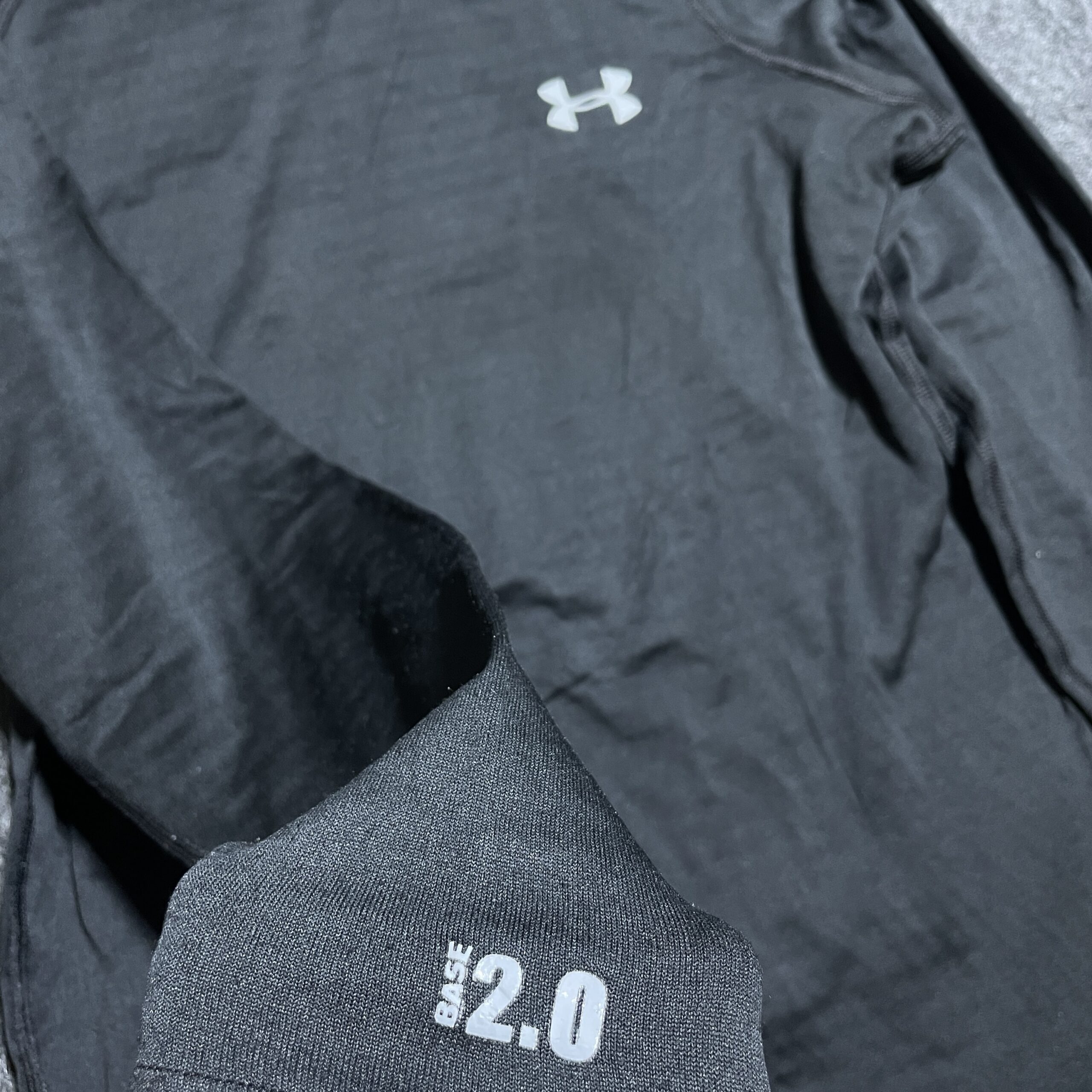Under Armour Coldgear Compression Tshirt Black M Excellent Condition