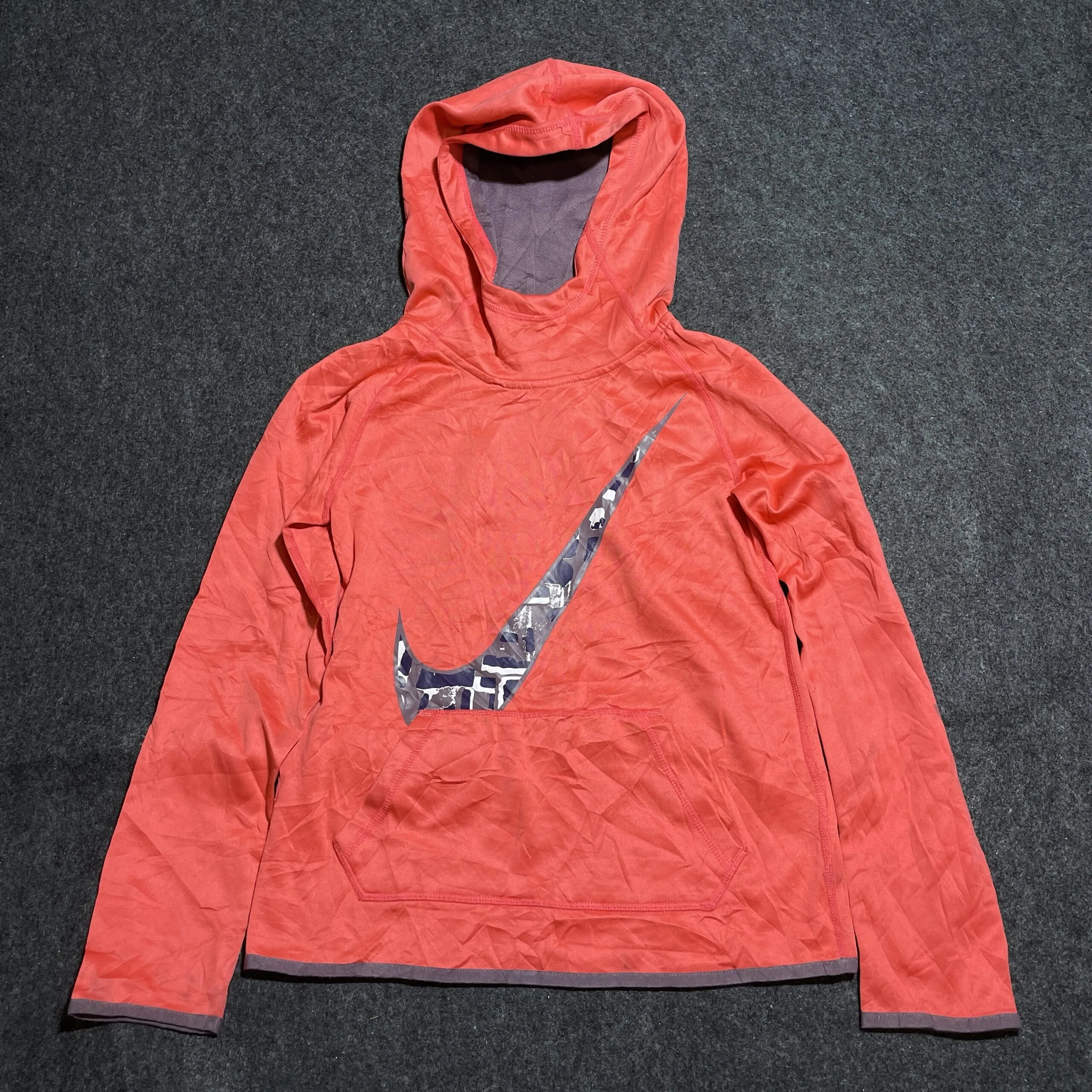 Nike Swoosh Hooded Tshirt Xs Excellent Condition Unisex