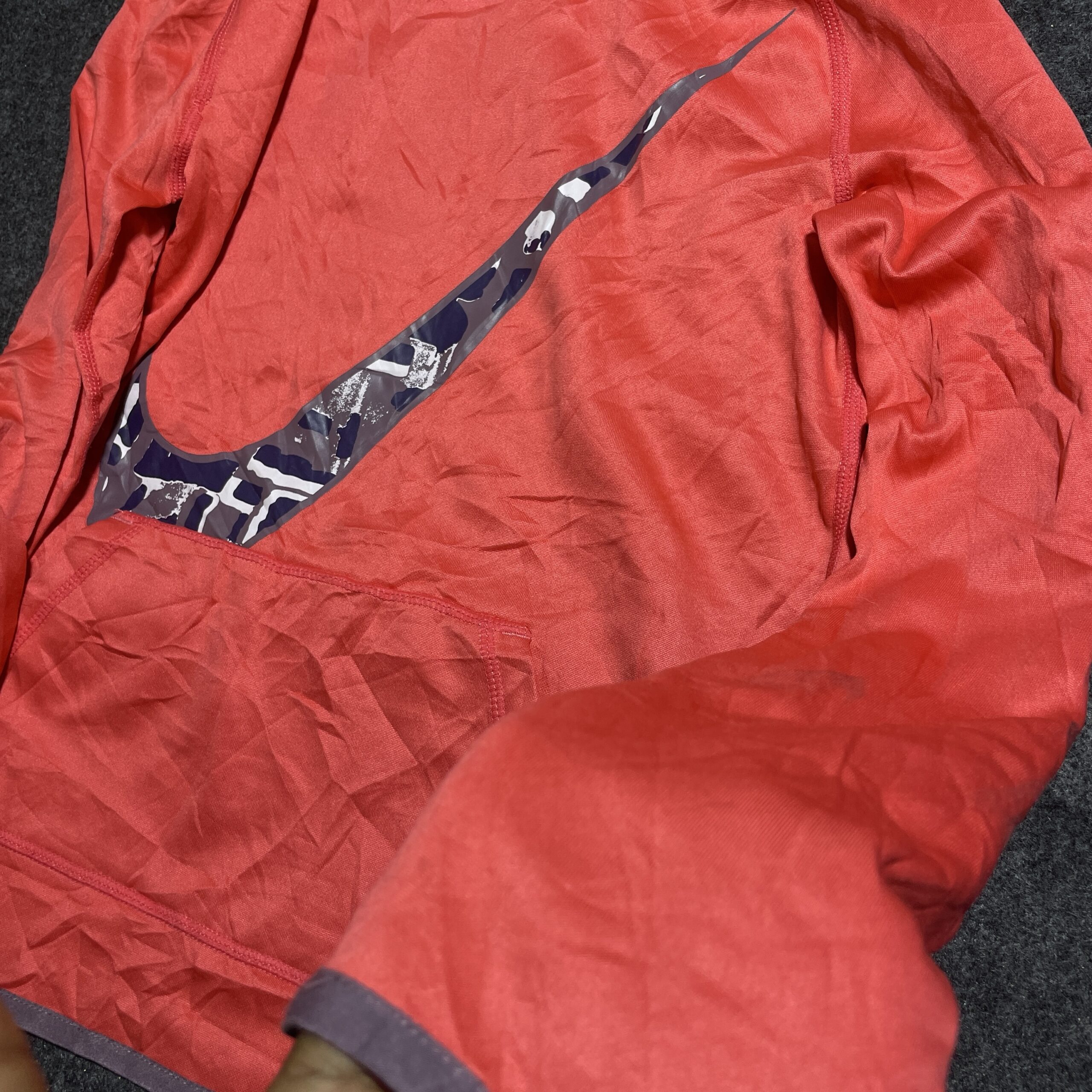 Nike Swoosh Hooded Tshirt Xs Excellent Condition Unisex