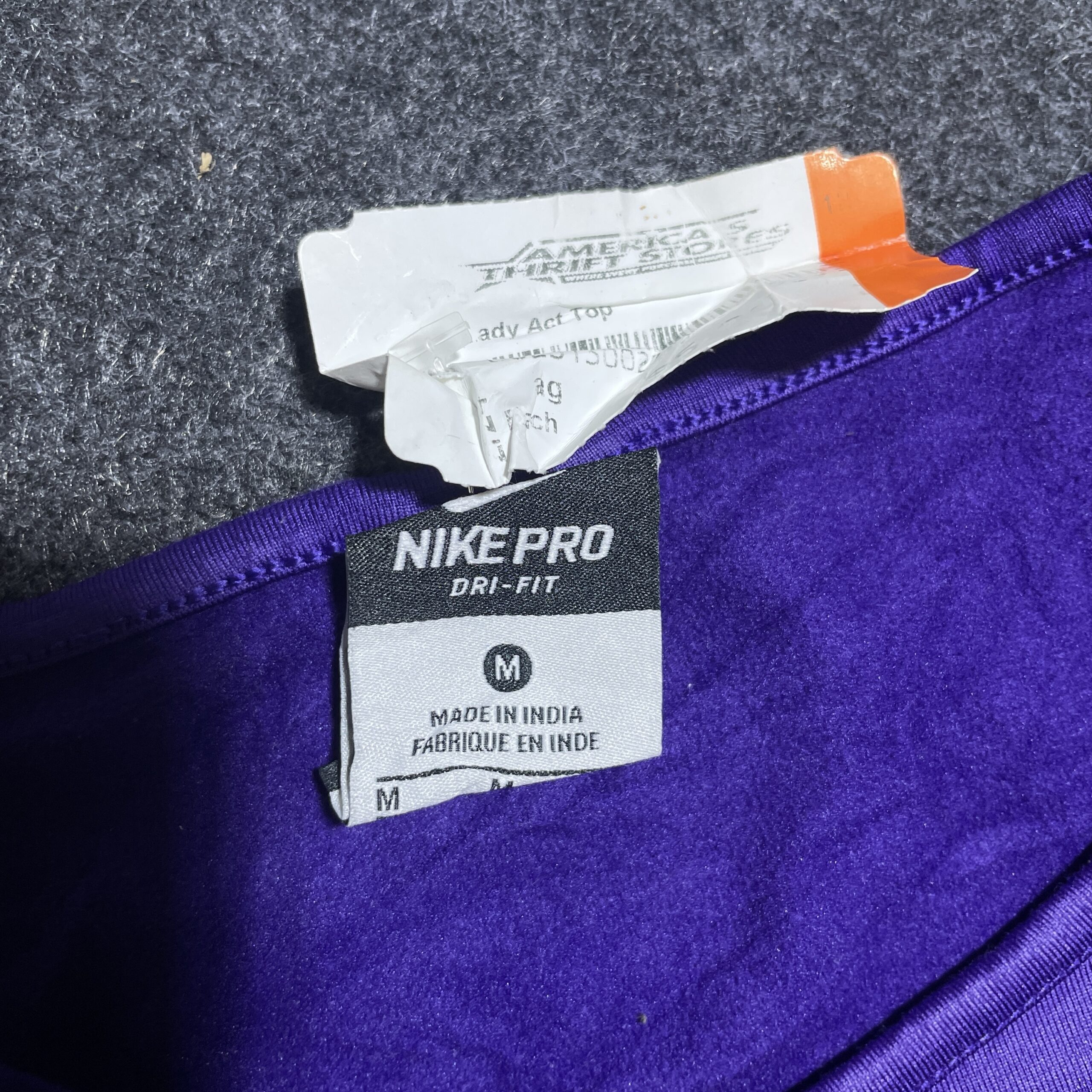 Nike Pro Dri Fit Women’s Compression Purple Small Excellent