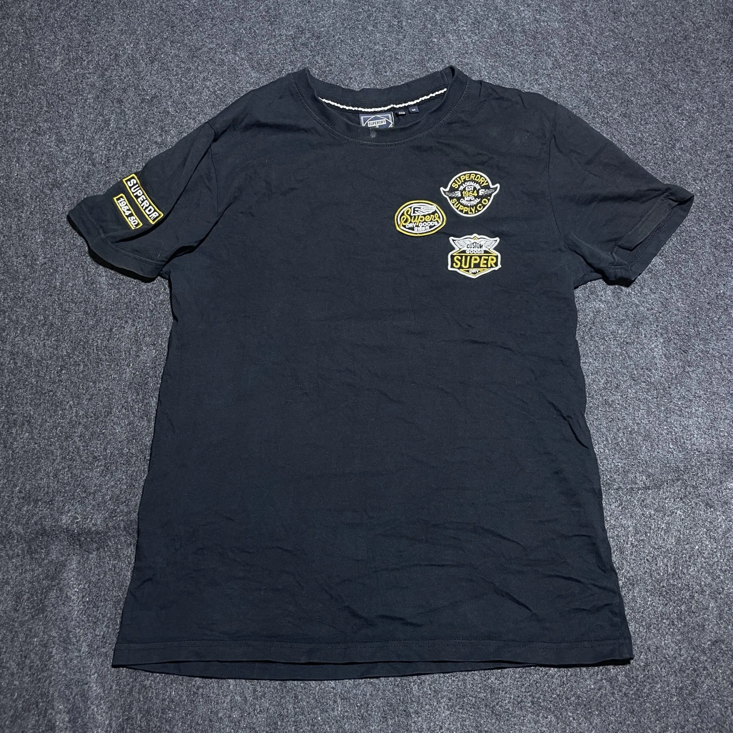 Superdry Cotton Tshirt Black M