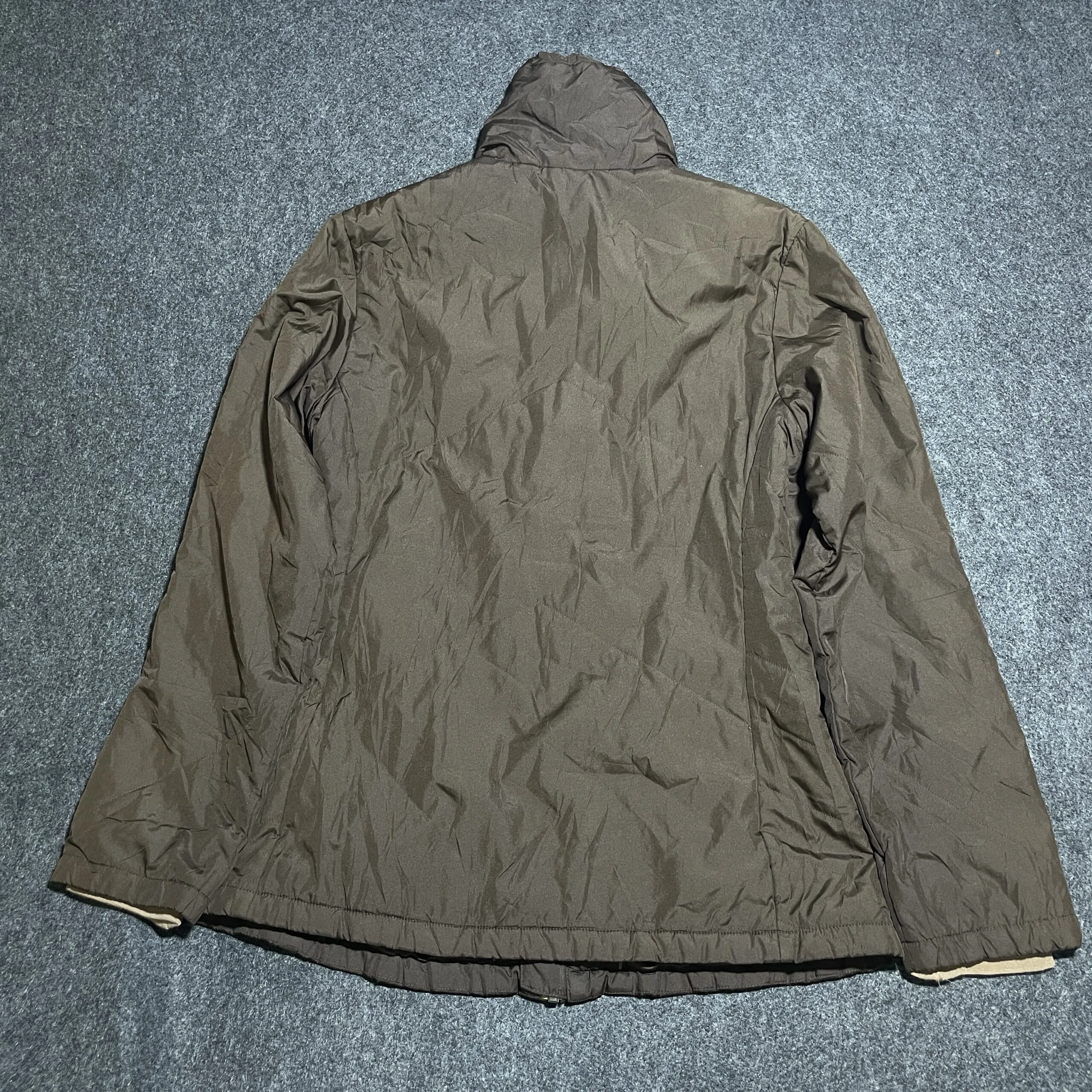 Nike Vintage Puffer Women’s Winter Jacket Brown S Excellent