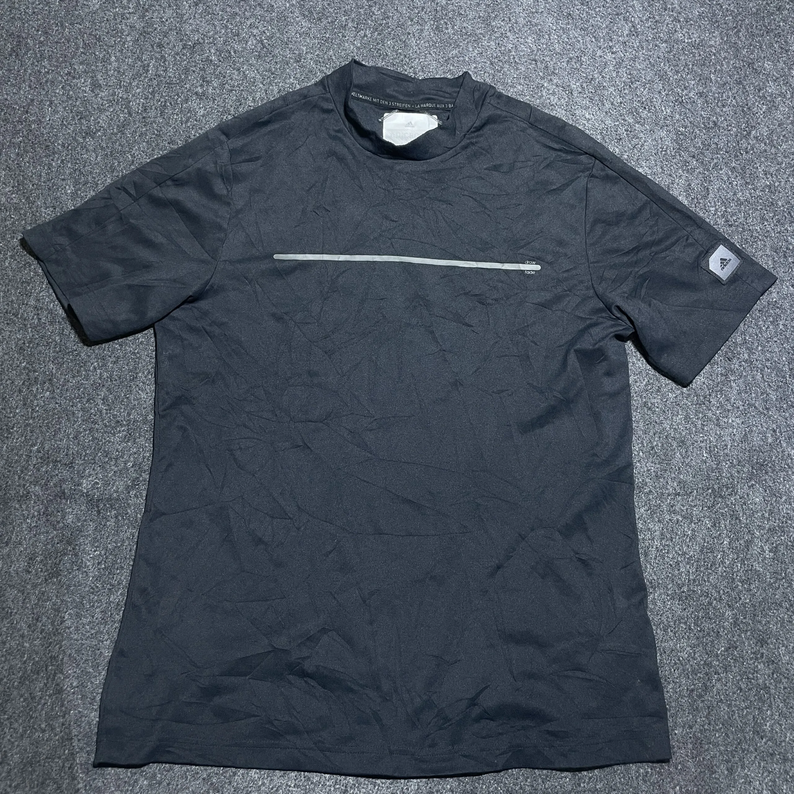 Adidas Adicross men’s half sleeve Tshirt Black L