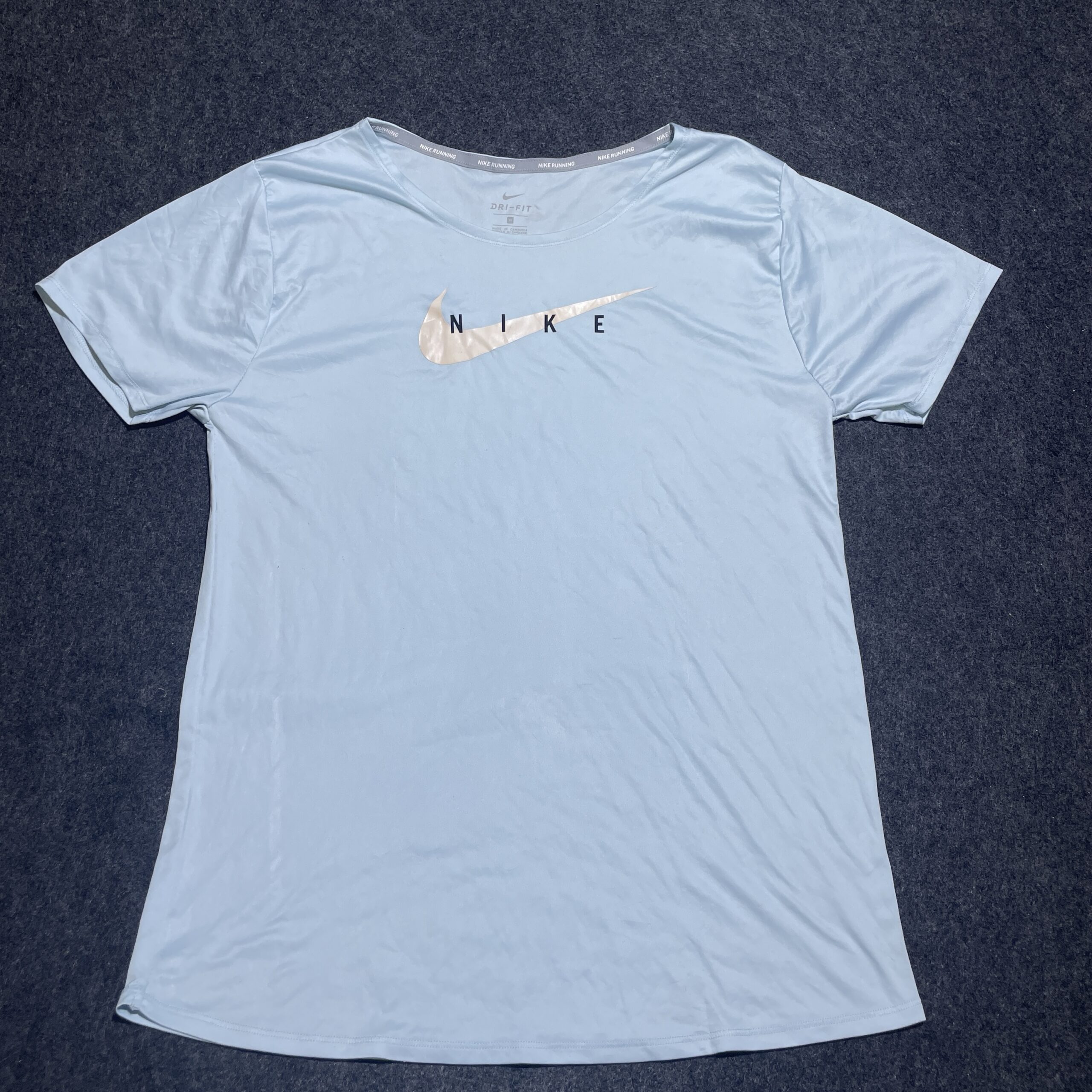 Nike Dri Fit Men’s Tshirt Sky Blue Excellent Condition