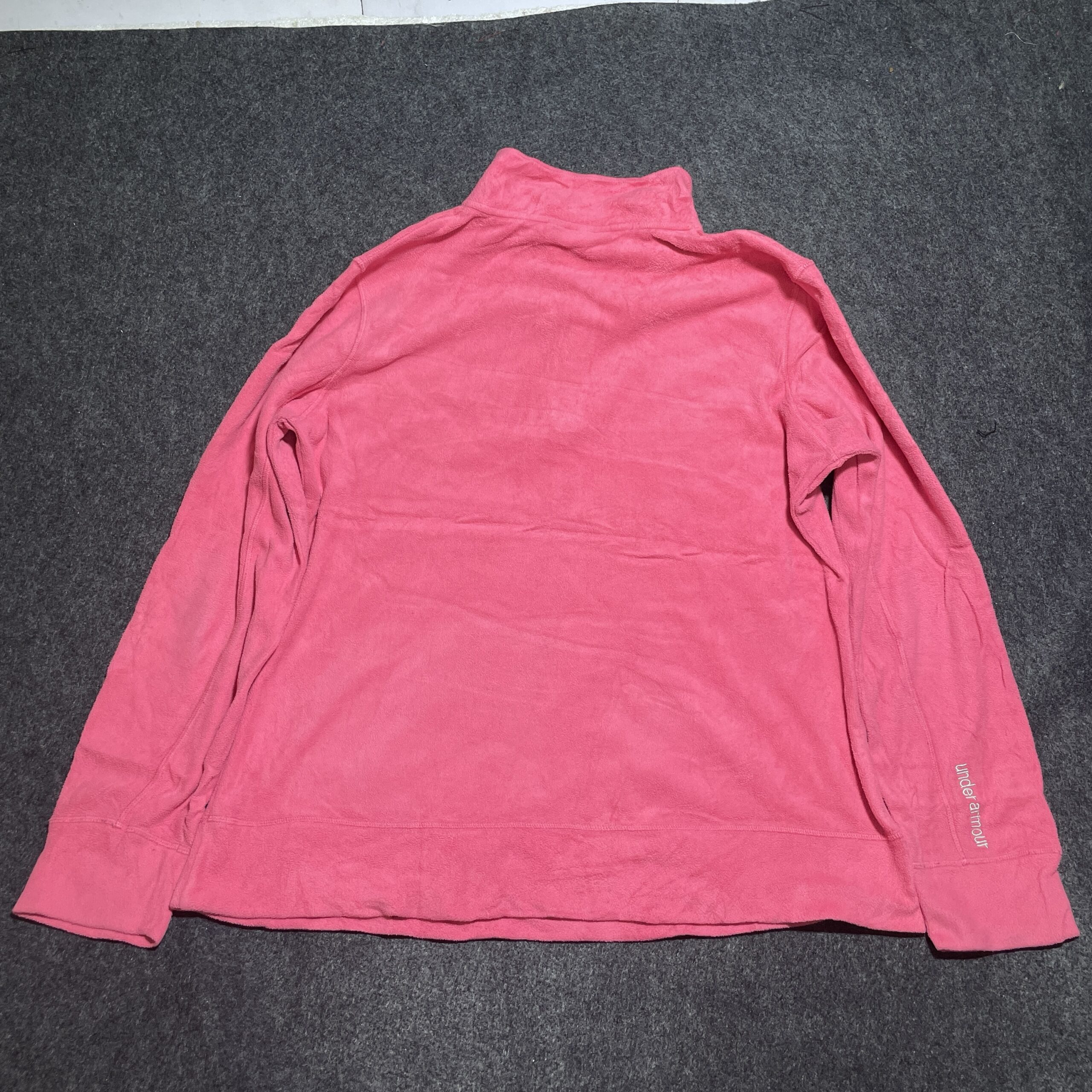 Under Armour Women’s Fleece Sweater Pink Xl Excellent Condition