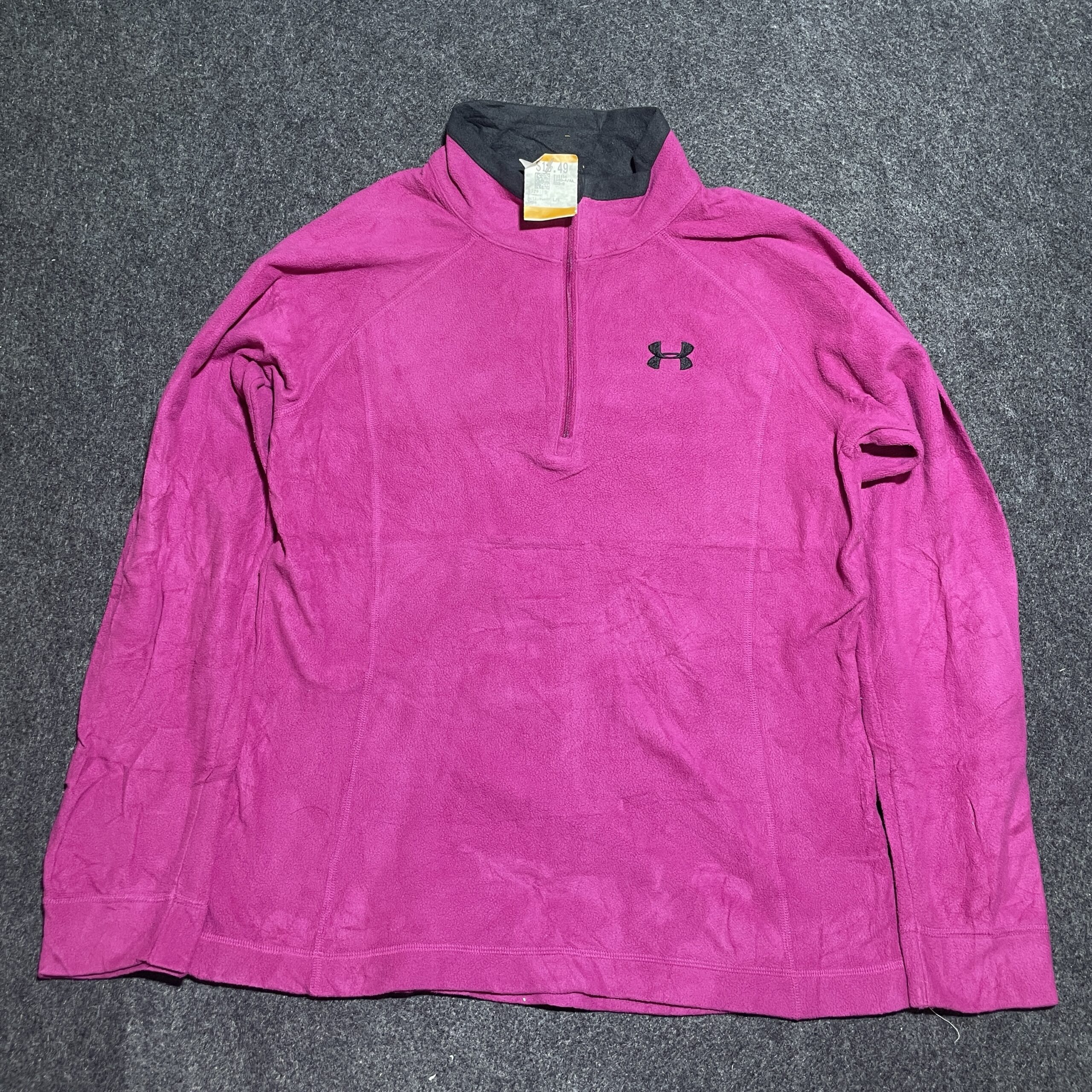 Under Armour Women’s Fleece Sweater Pink Small Excellent Condition