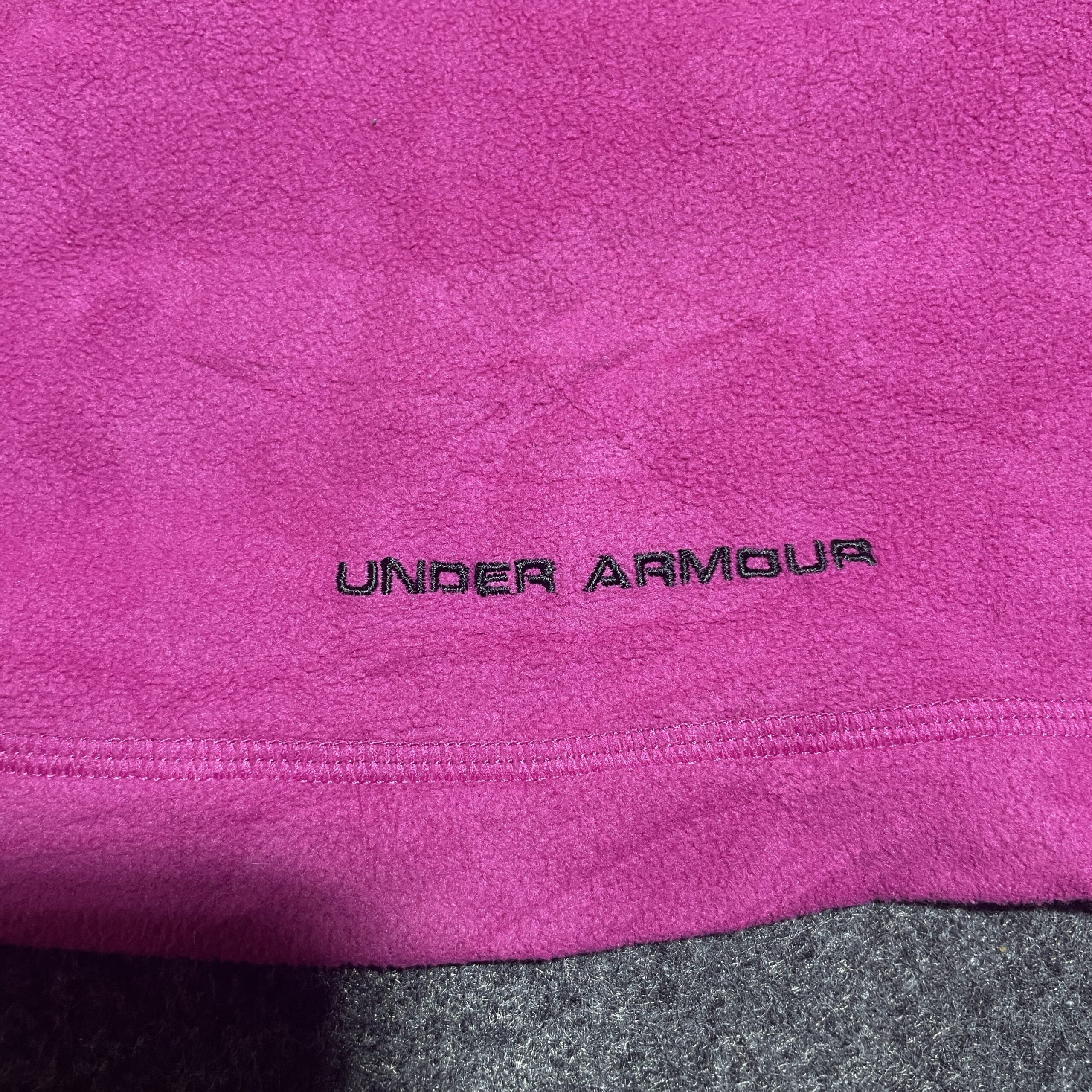 Under Armour Women’s Fleece Sweater Pink Small Excellent Condition