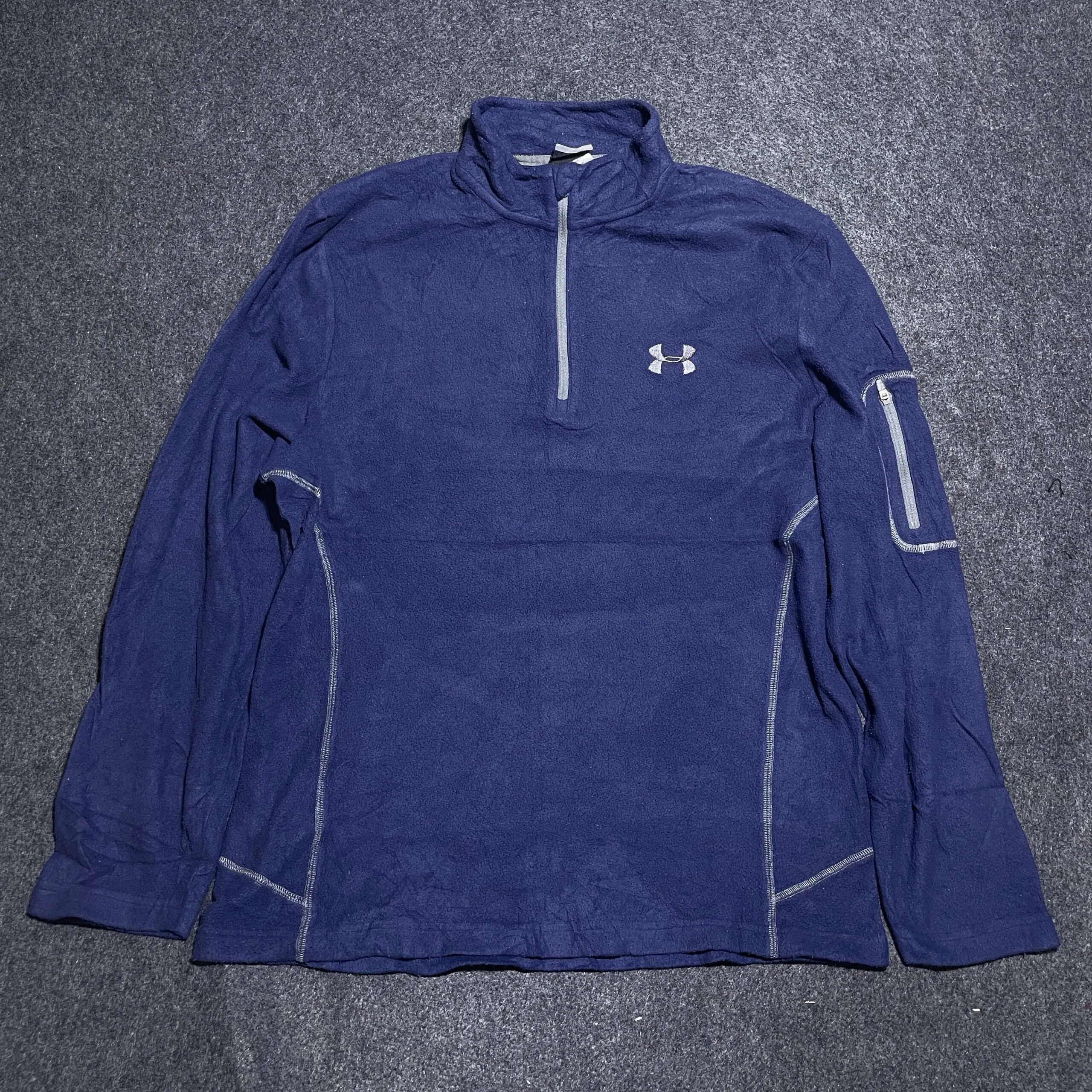 Under Armour Men’s Fleece Sweater Dark Blue Large