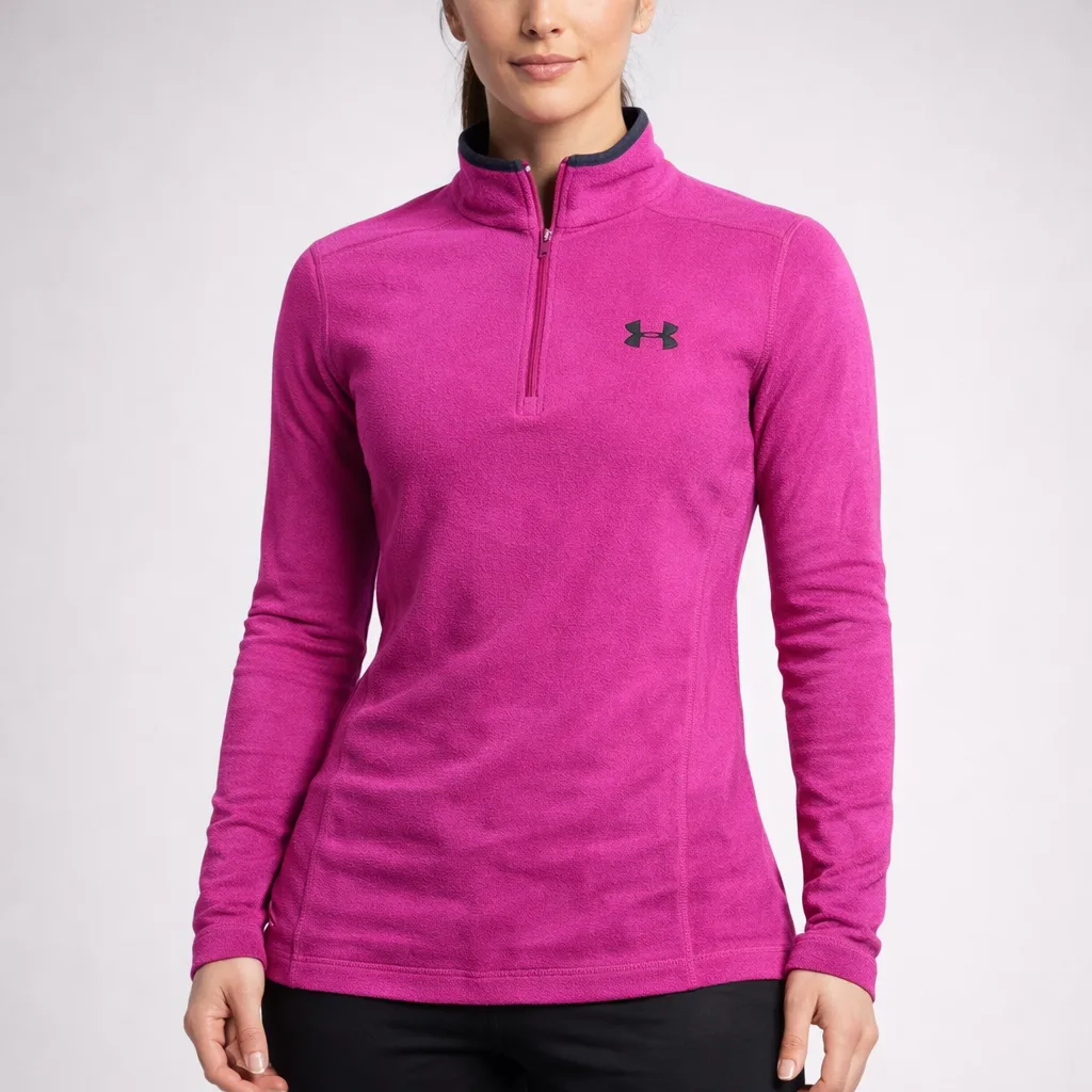 Under Armour Women’s Fleece Sweater Pink Small Excellent Condition